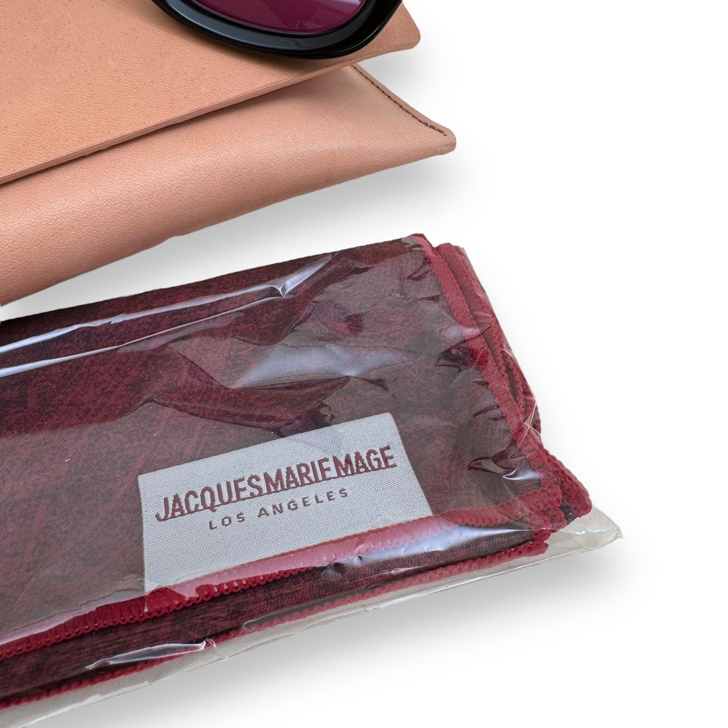 JACQUES MARIE MAGE HOPPER TAOS SQUARE-FRAME ACETATE SUNGLASSES