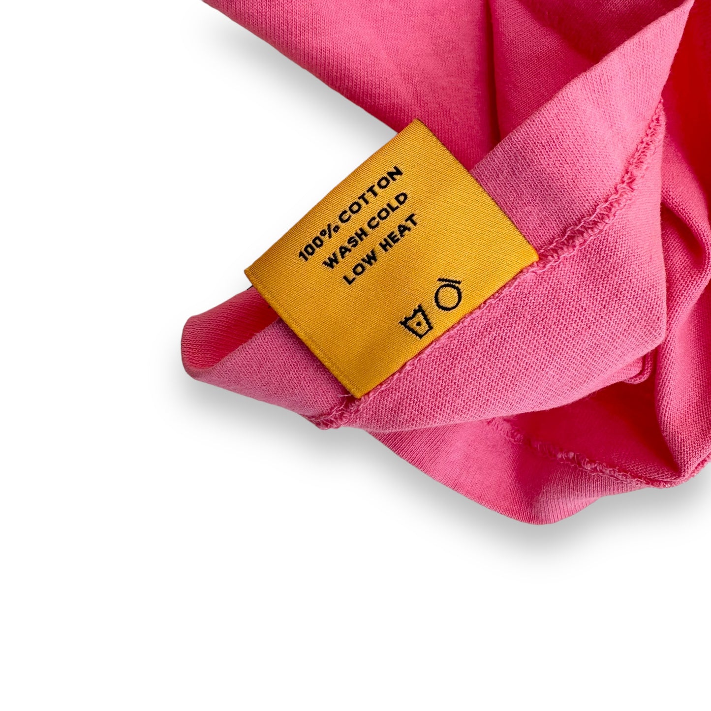 GALLERY DEPT. LOGO-PRINT LONG SLEEVE T-SHIRT SALMON XL