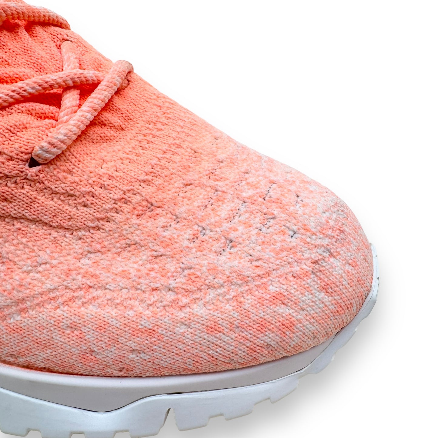 LOUIS VUITTON V.N.R TECHNICAL KNIT SNEAKER ORANGE UK8.5