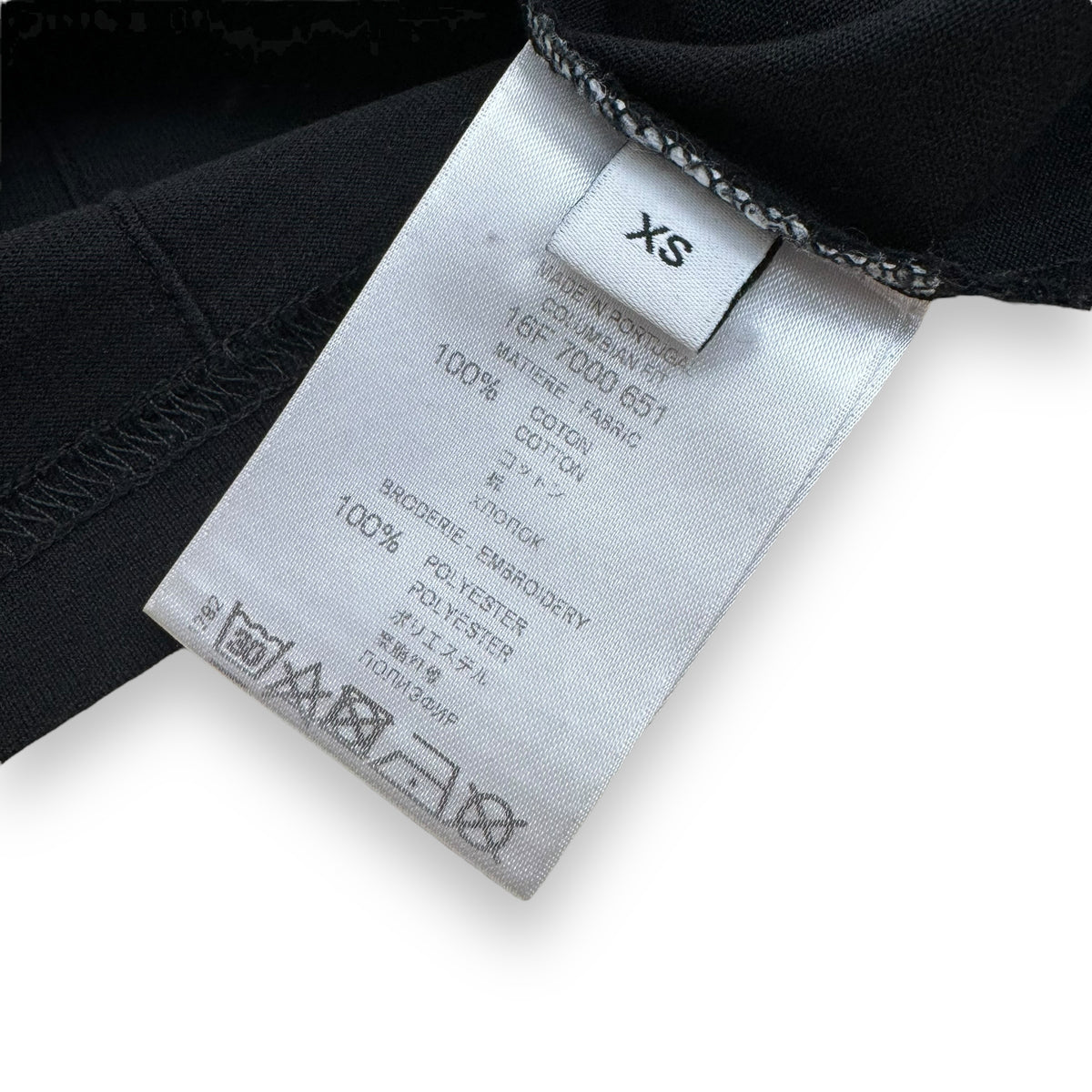 GIVENCHY OVERSIZED STAR EMBROIDERED T-SHIRT BLACK / BLUE XS