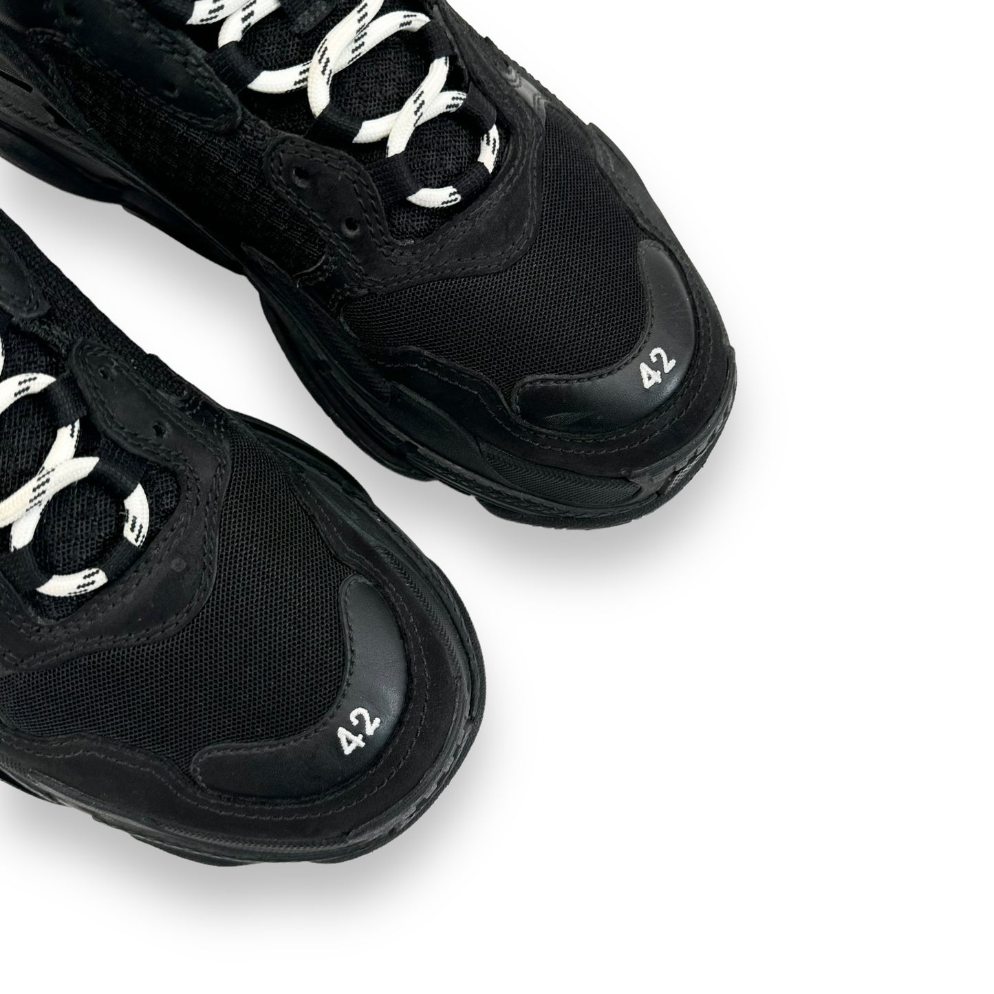 BALENCIAGA TRIPLE S SNEAKER BLACK UK8