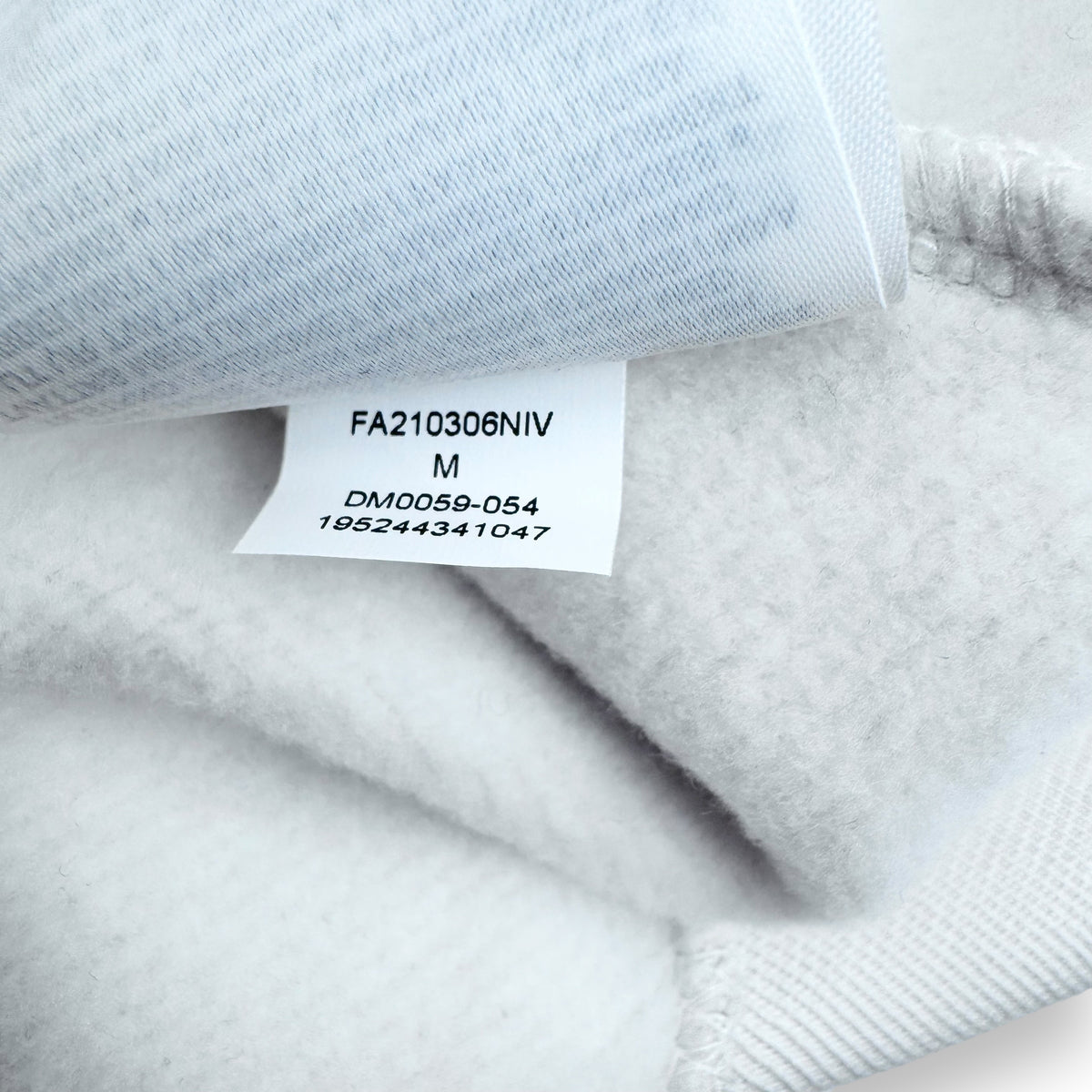 OFF-WHITE X JORDAN HOODIE WHITE / BLACK M
