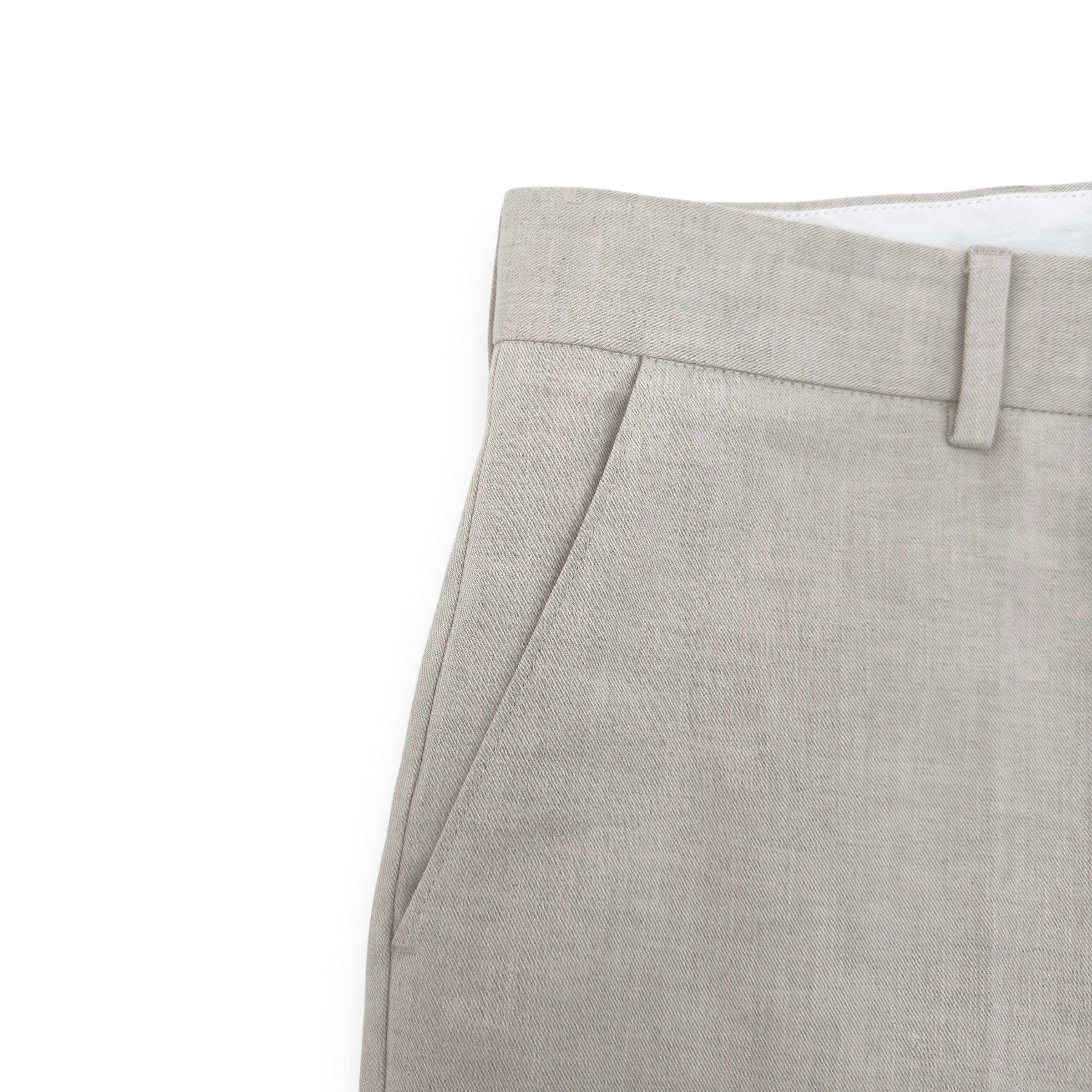 JACQUEMUS LE RAPHIA STRAIGHT LEG LINEN BLEND SUIT TROUSERS 54 / XXL
