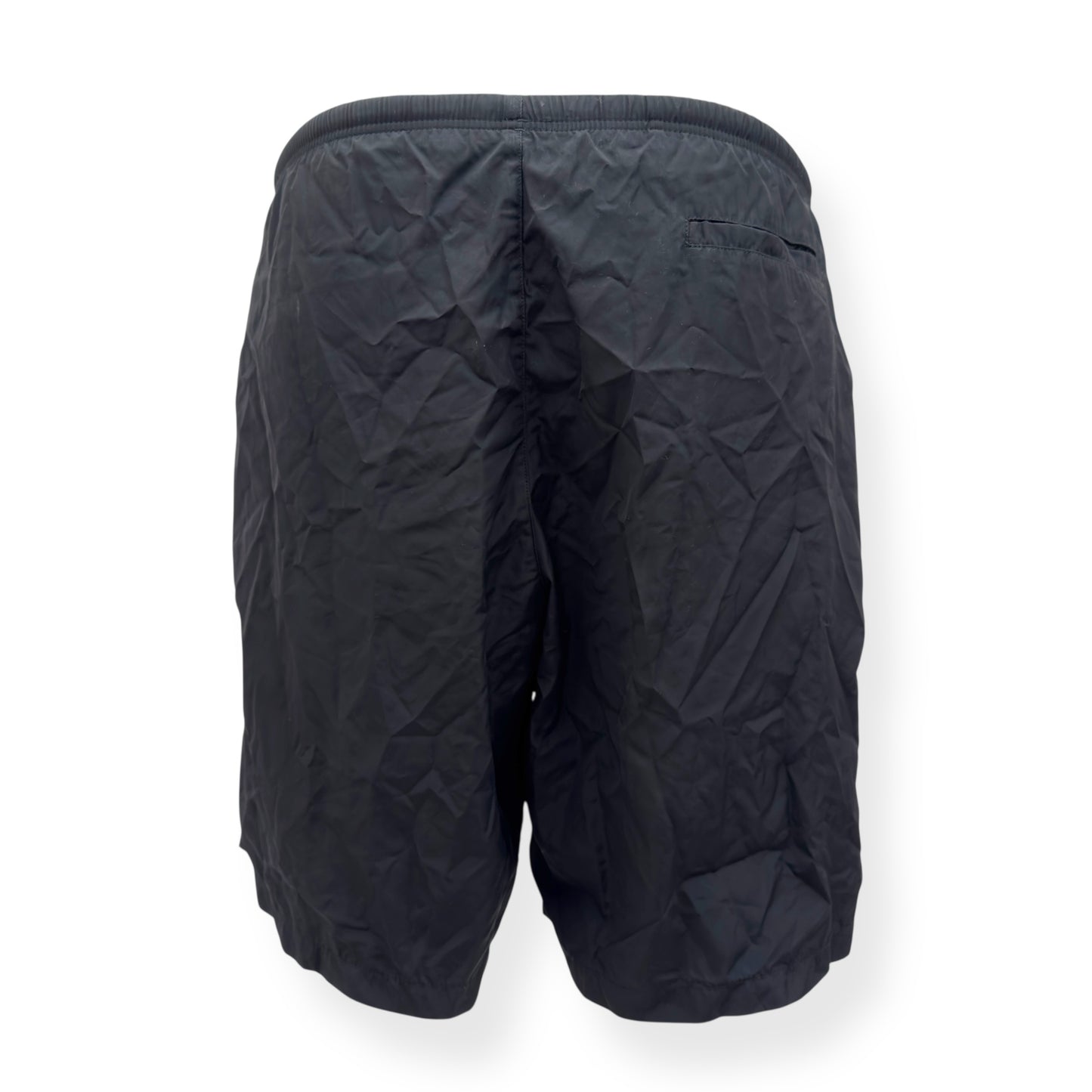 PALM ANGELS SWIM SHORTS BLACK / WHITE M
