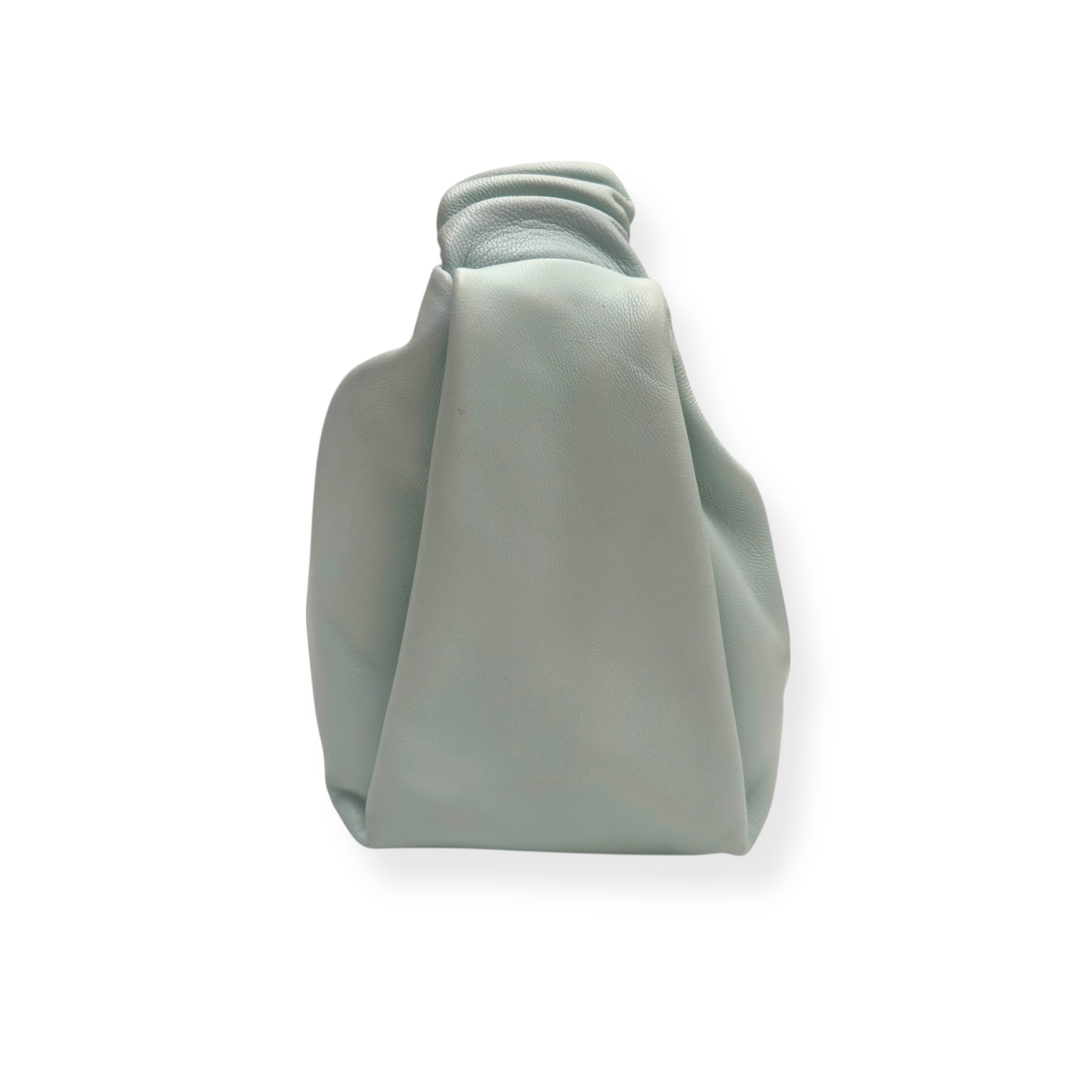 ALEXANDER WANG SCRUNCHIE TOP HANDLE BAG BLUE S