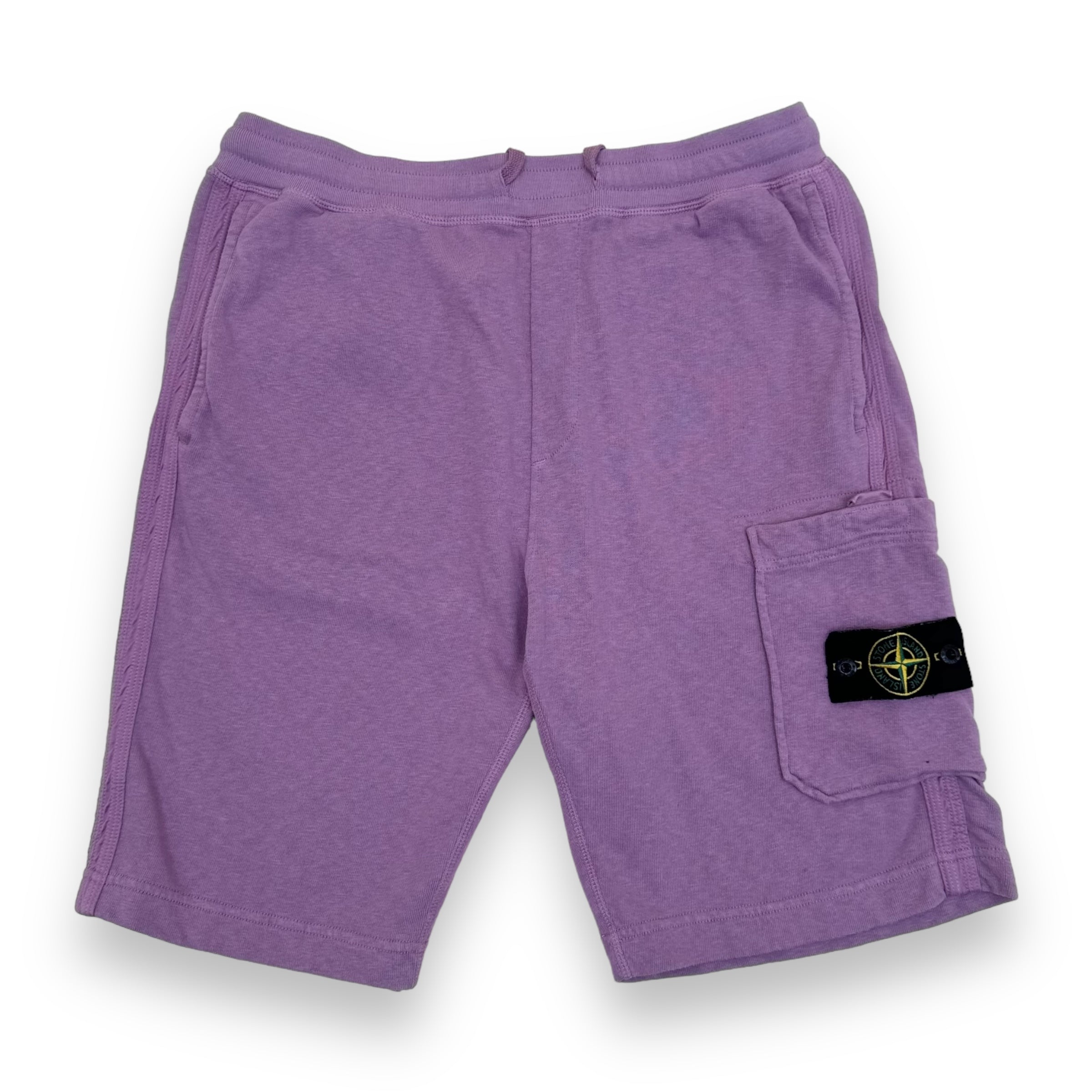 STONE ISLAND SWEAT SHORTS LILAC L