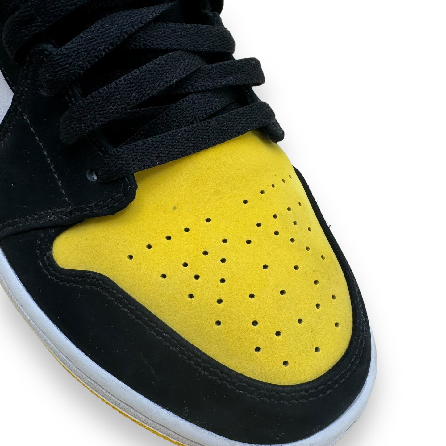AIR JORDAN 1 MID SE SNEAKER ‘YELLOW TOE’ UK8.5