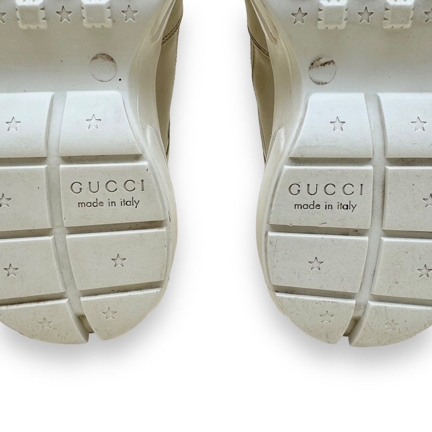 GUCCI RHYTON SNEAKER IVORY UK5