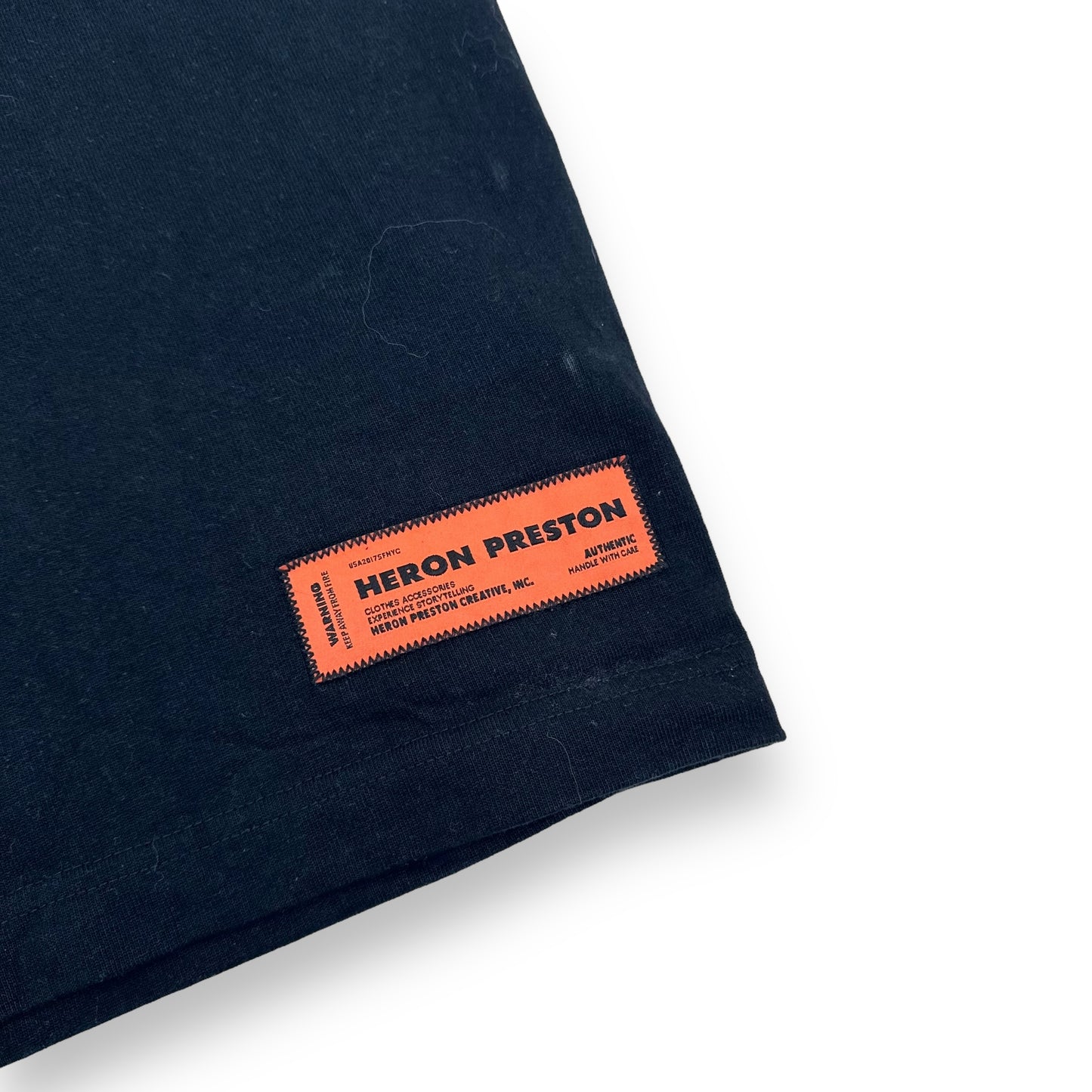 HERON PRESTON T-SHIRT BLACK M