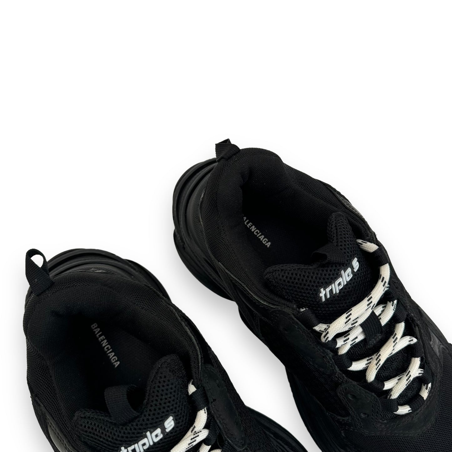 BALENCIAGA TRIPLE S SNEAKER BLACK UK8