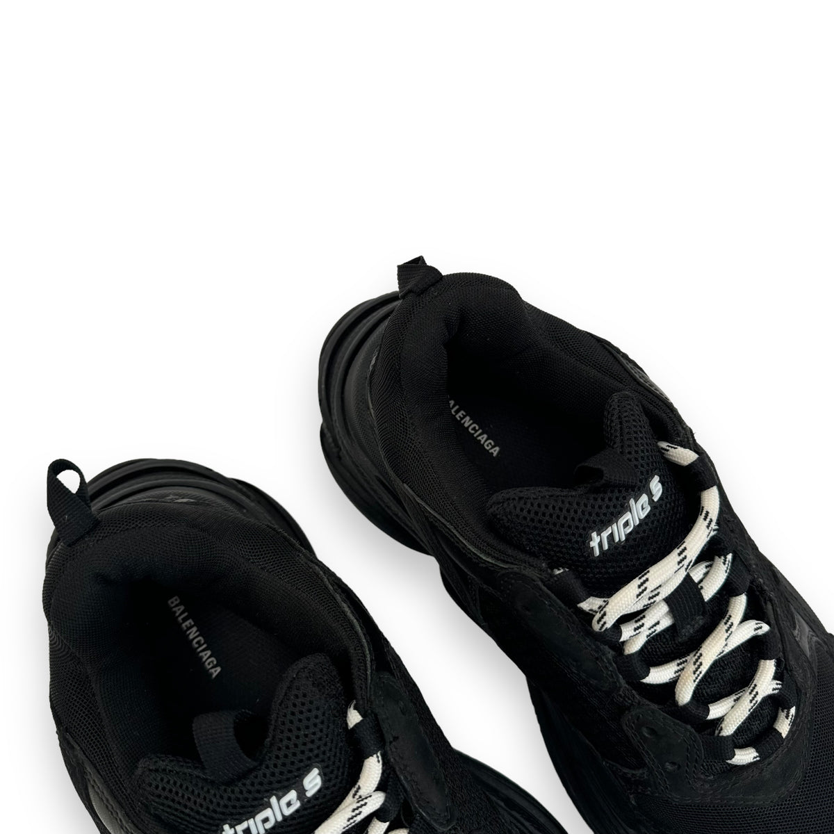 BALENCIAGA TRIPLE S SNEAKER BLACK UK8