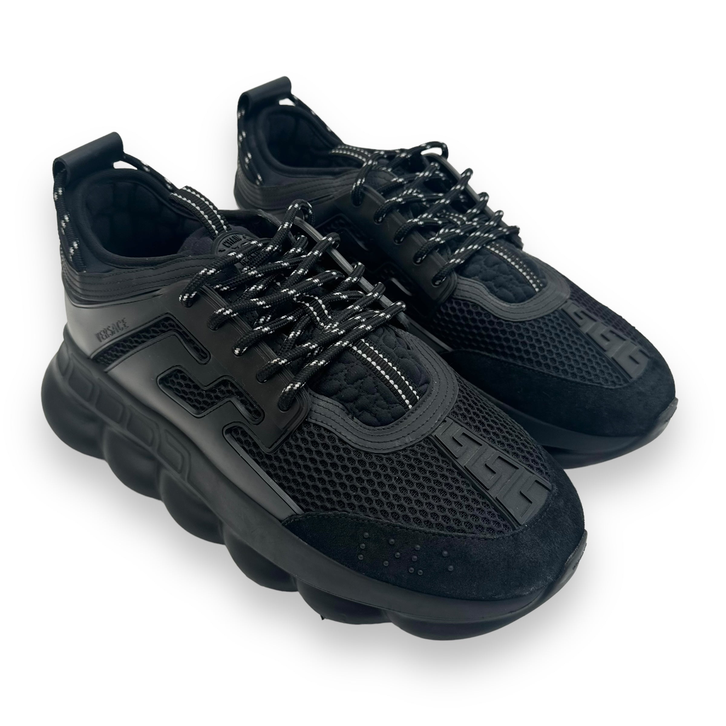 VERSACE CHAIN REACTION SNEAKER BLACK UK11 / 45