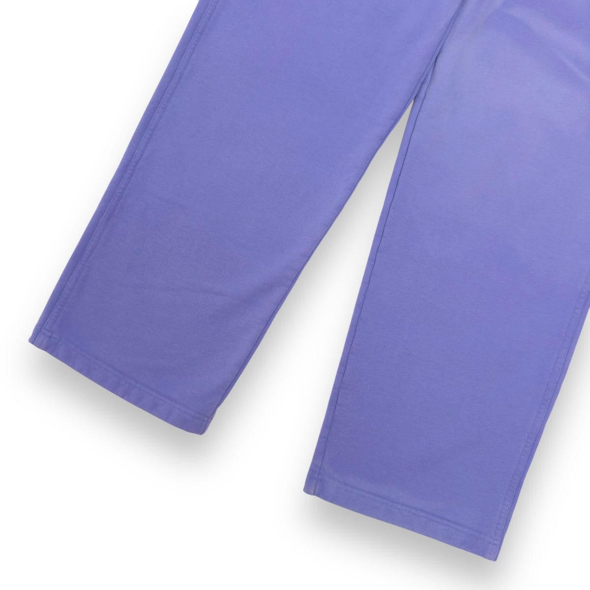BALENCIAGA OVERSIZED LOGO-EMBROIDERED SWEATPANTS PURPLE S