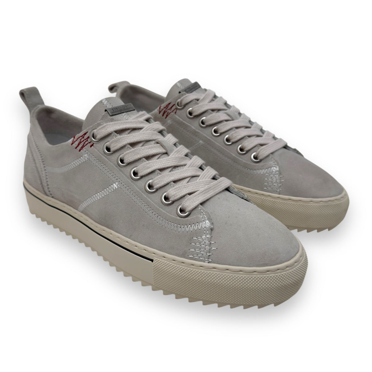 REPRESENT ALPHA LOW TOP SUEDE SNEAKER VINTAGE WHITE UK10