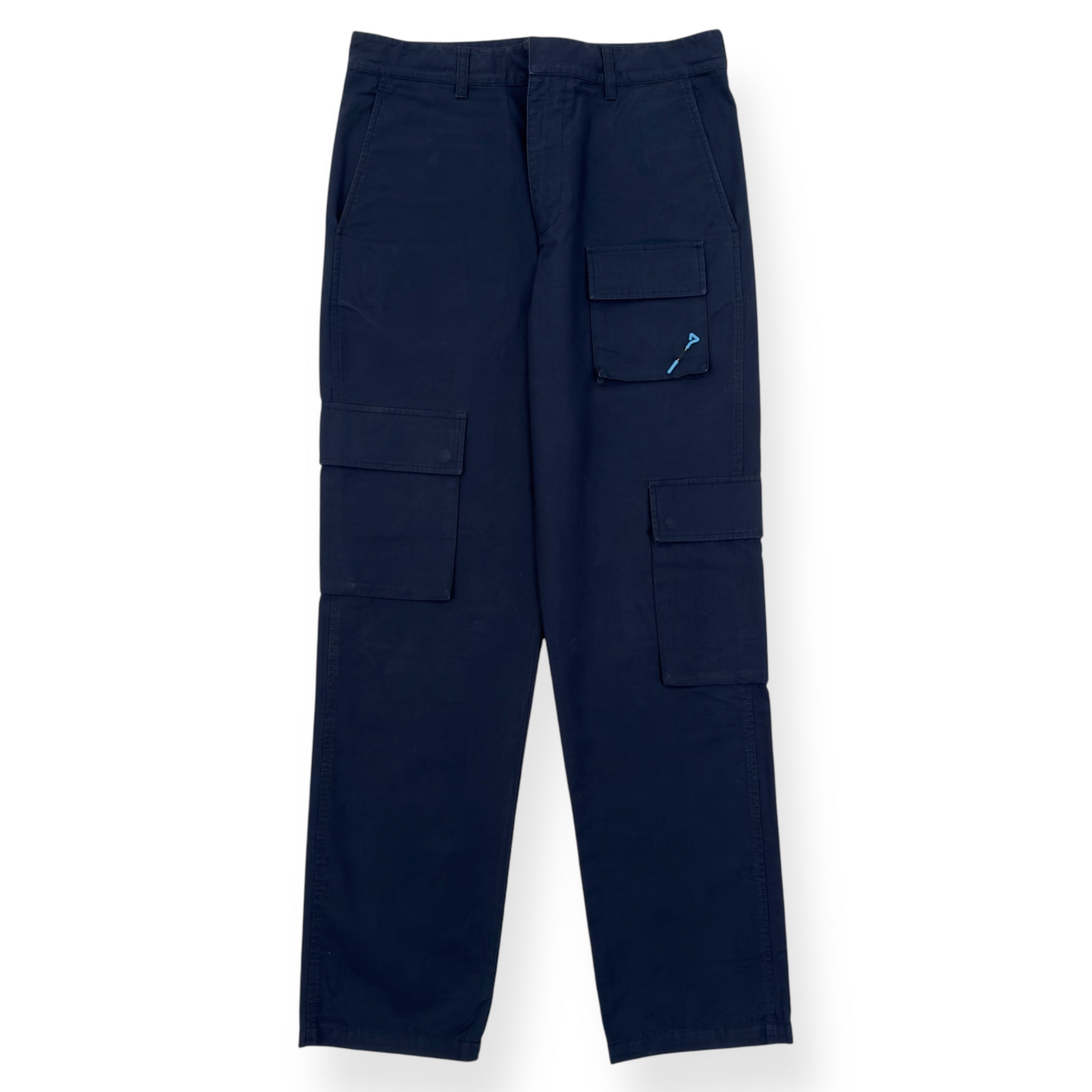 LOUIS VUITTON PIN CARGO TROUSERS NAVY M