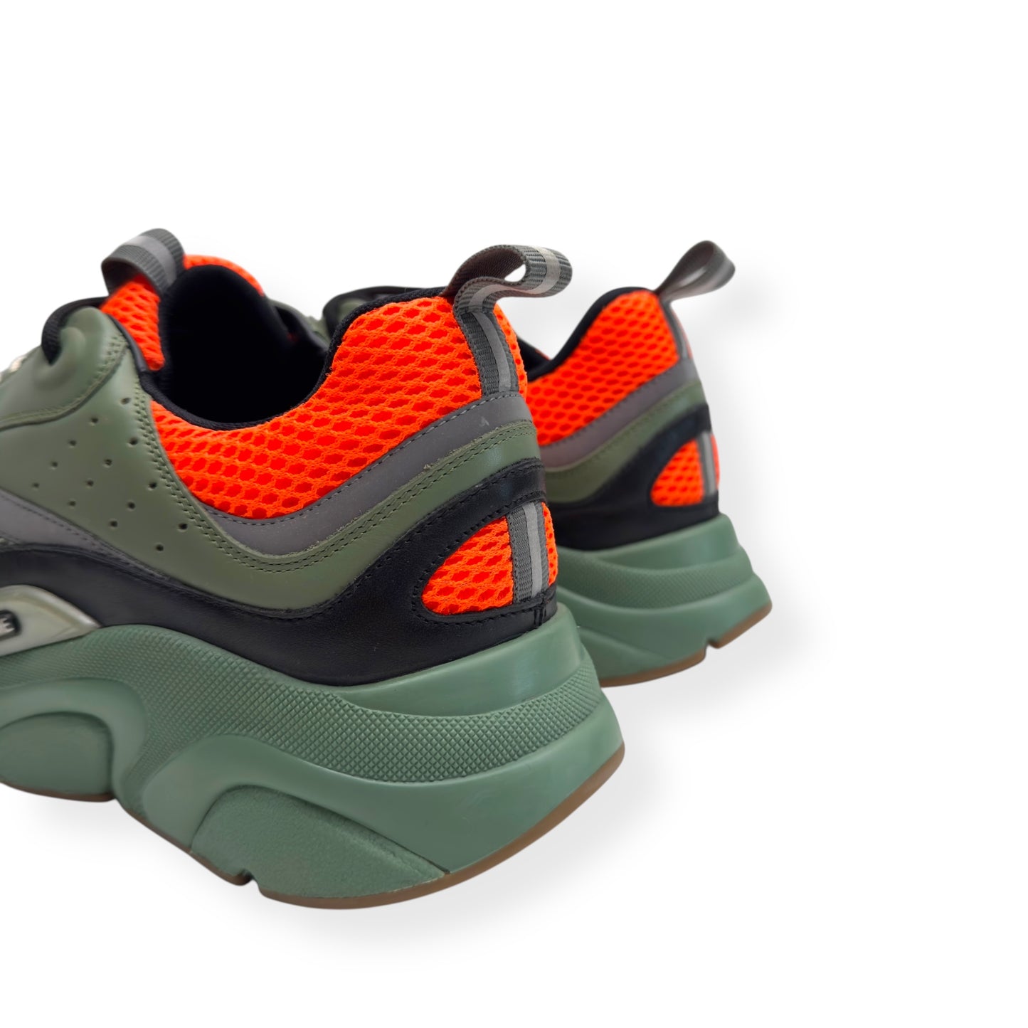 DIOR B22 SNEAKER GREEN / ORANGE UK10