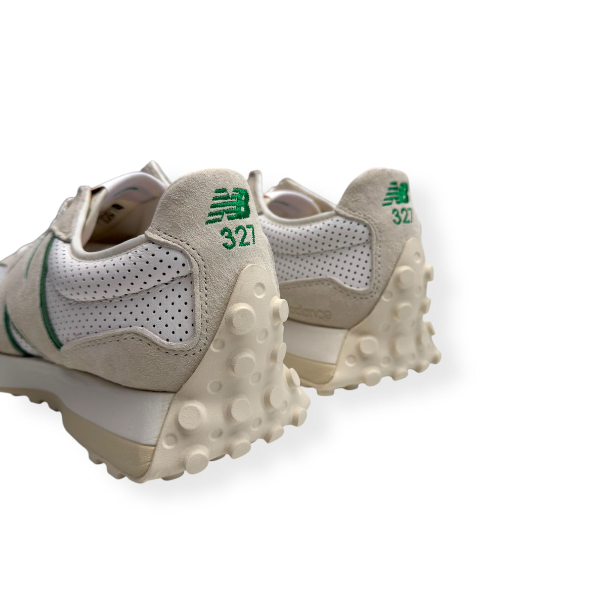NEW BALANCE X CASABLANCA 327 SNEAKER WHITE / GREEN UK9.5