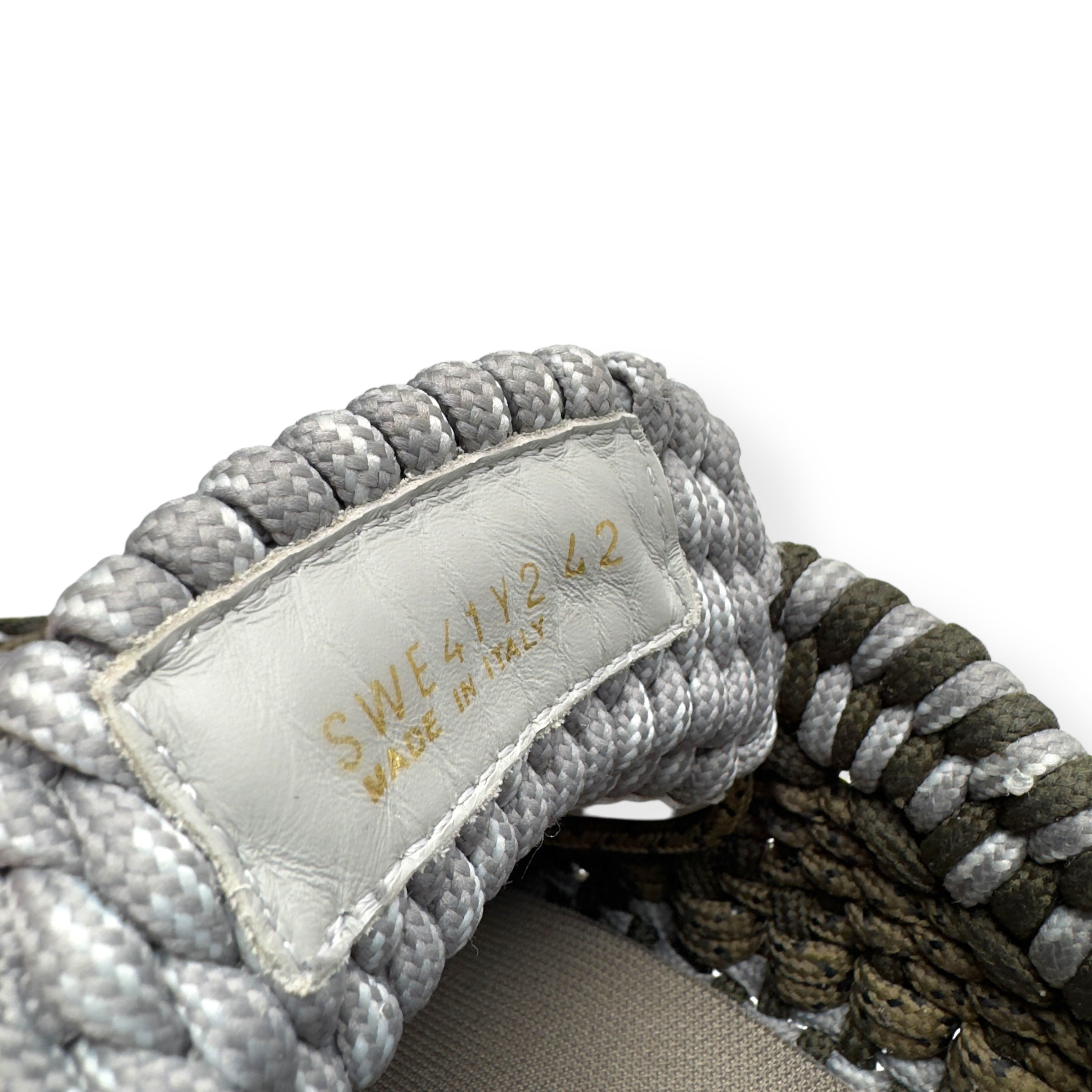 VALENTINO GARAVANI CROCHET LOW-TOP SNEAKERS 42 / UK8