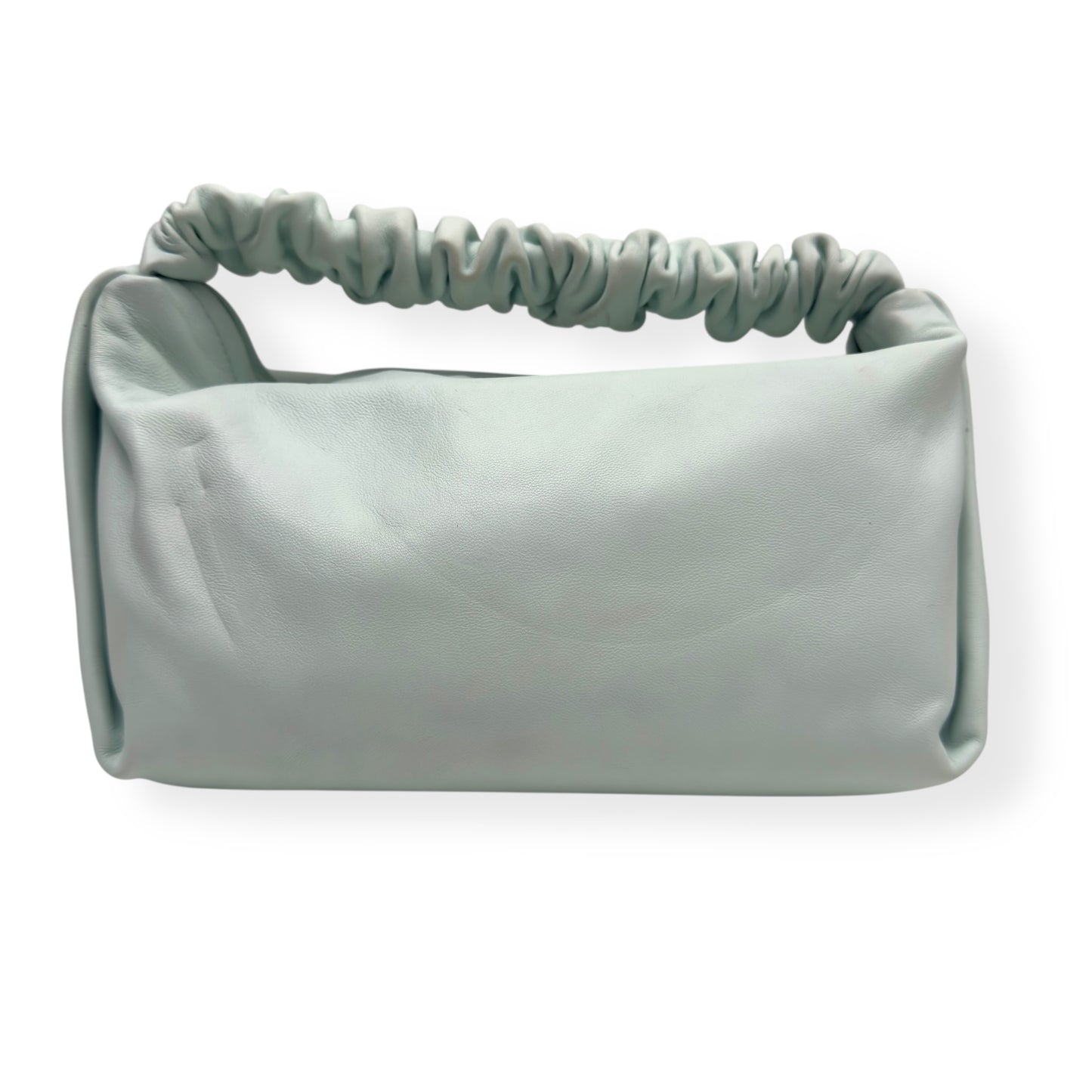 ALEXANDER WANG SCRUNCHIE TOP HANDLE BAG BLUE S