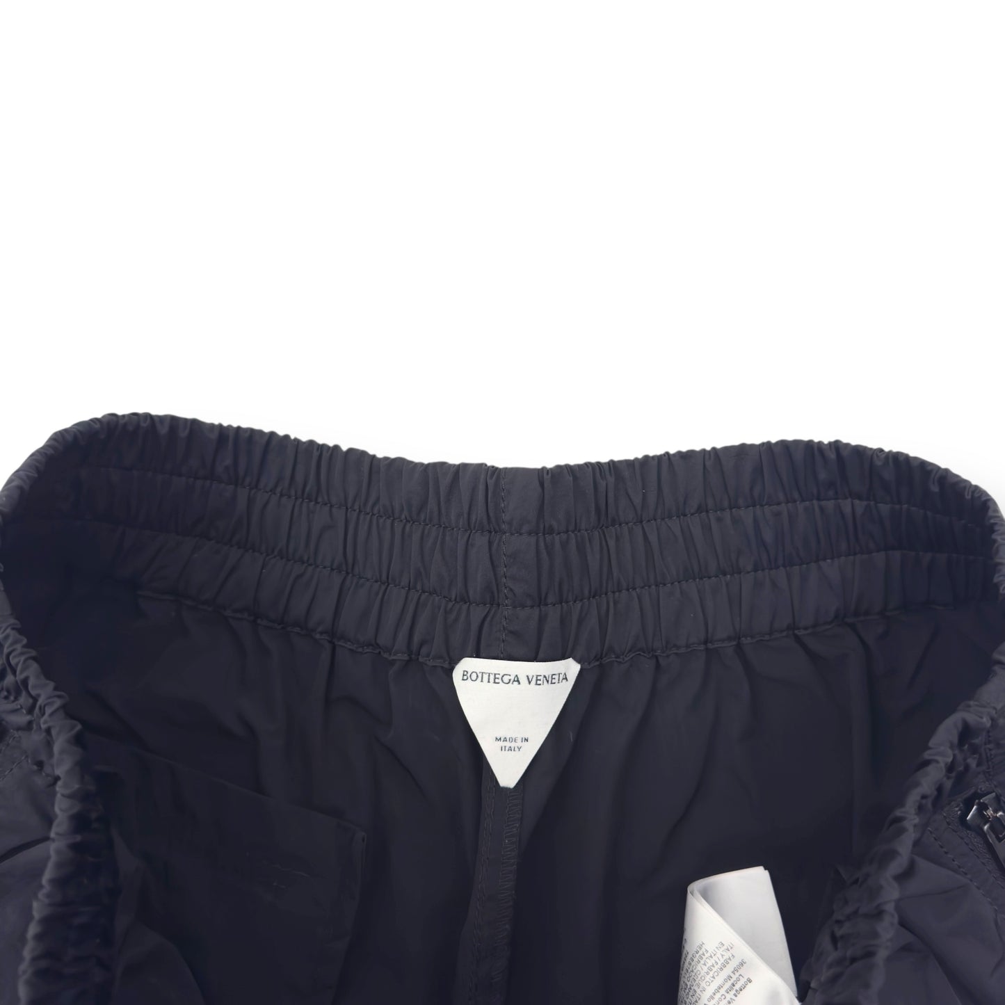 BOTTEGA VENETA NYLON SWIM SHORTS BLACK M