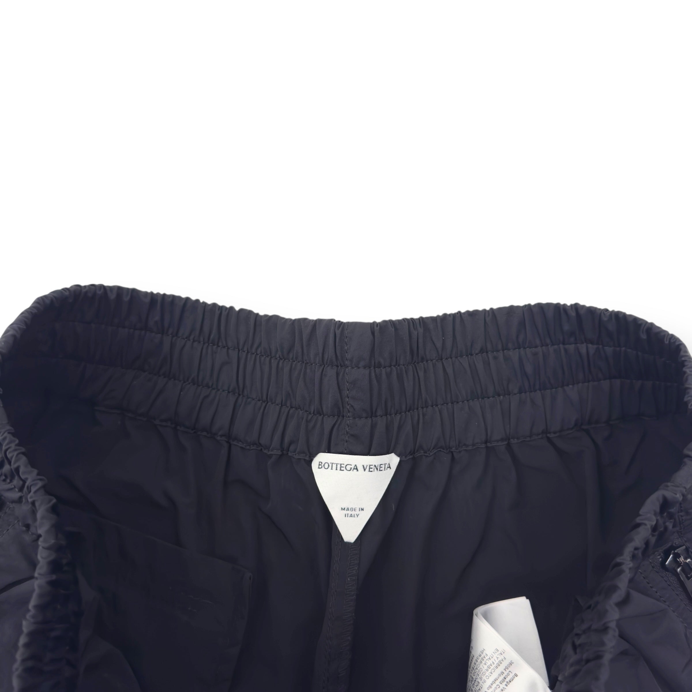 BOTTEGA VENETA NYLON SWIM SHORTS BLACK M