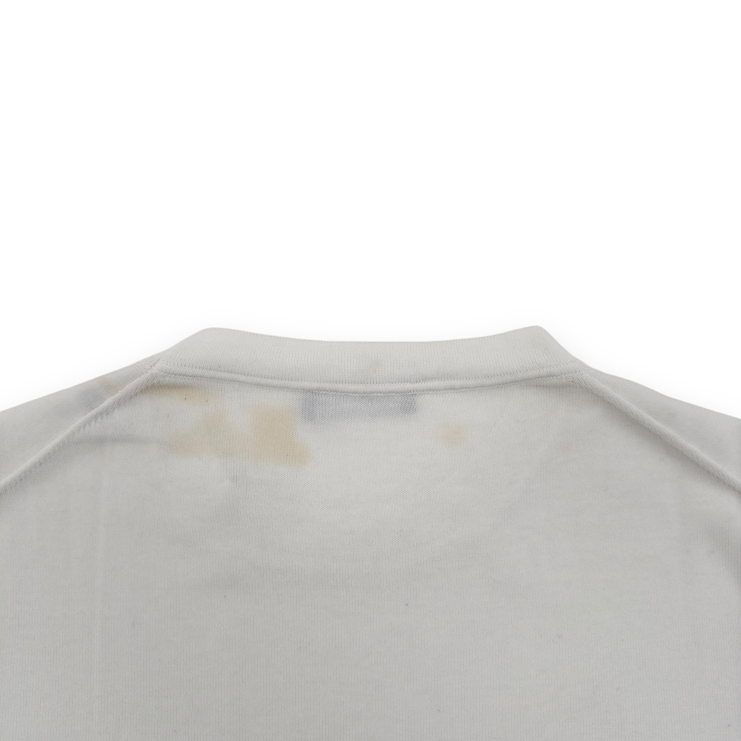 THOM SWEENEY COTTON LONG SLEEVE T-SHIRT WHITE M