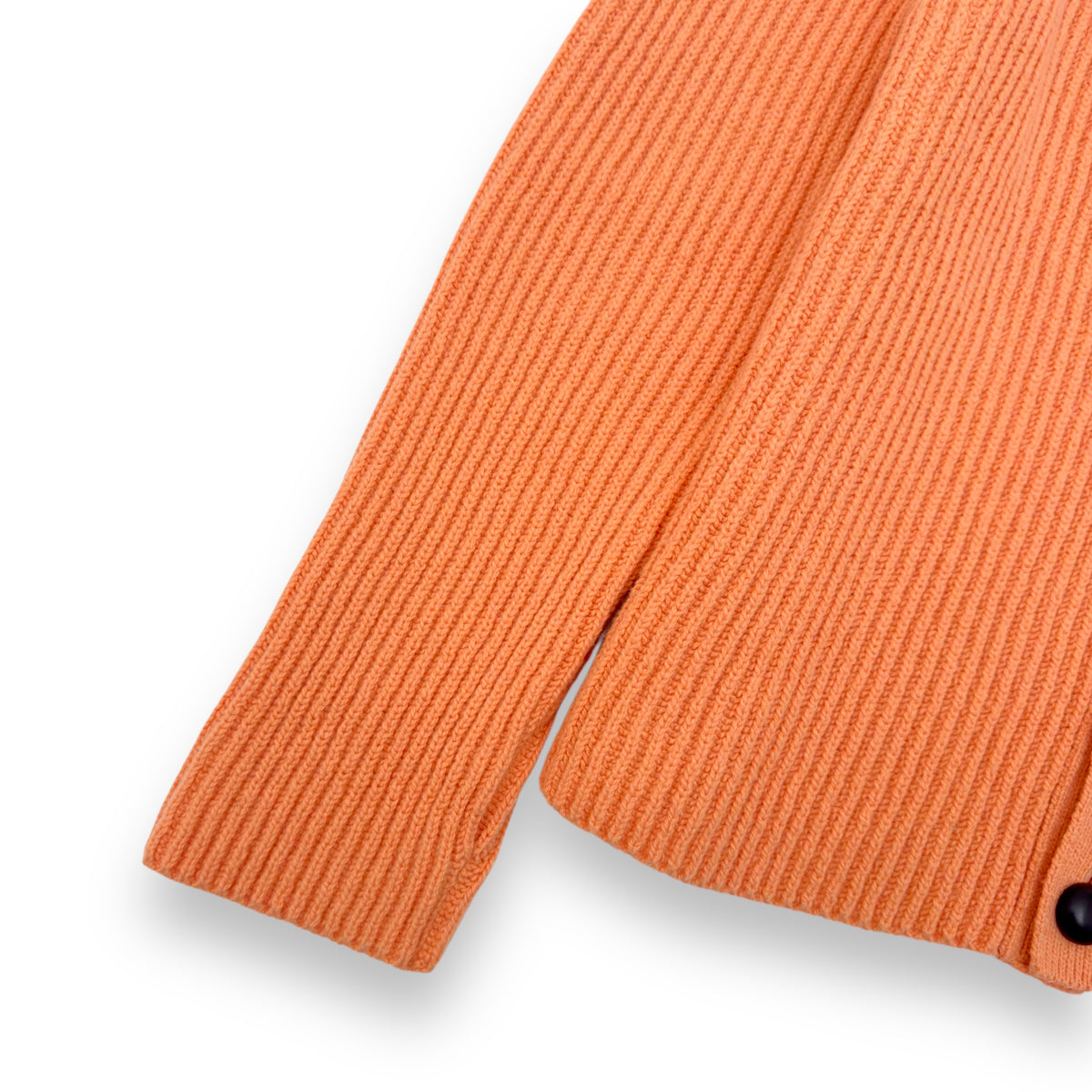 JIL SANDER WOOL CARDIGAN ORANGE 52 / XL
