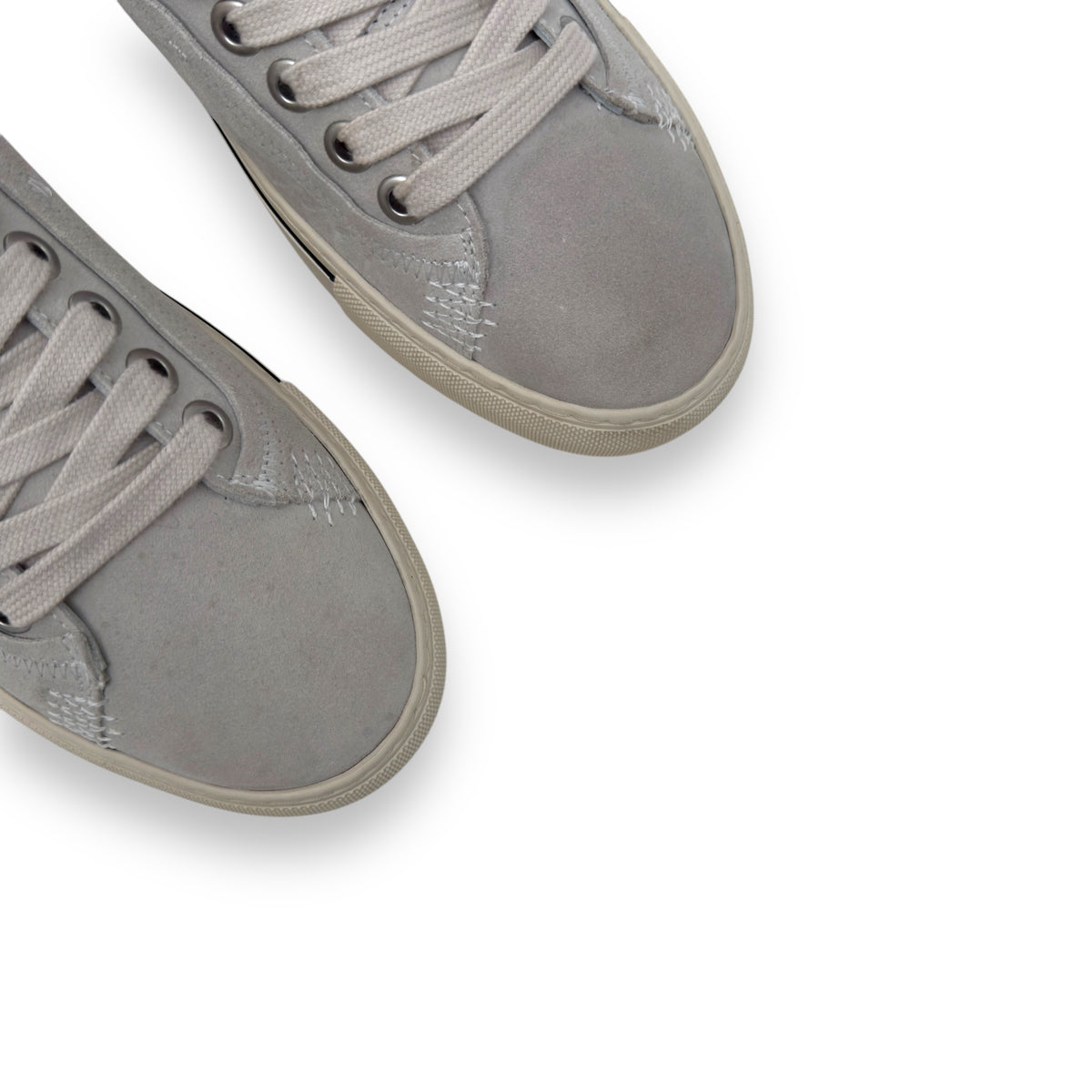 REPRESENT ALPHA LOW TOP SUEDE SNEAKER VINTAGE WHITE UK10