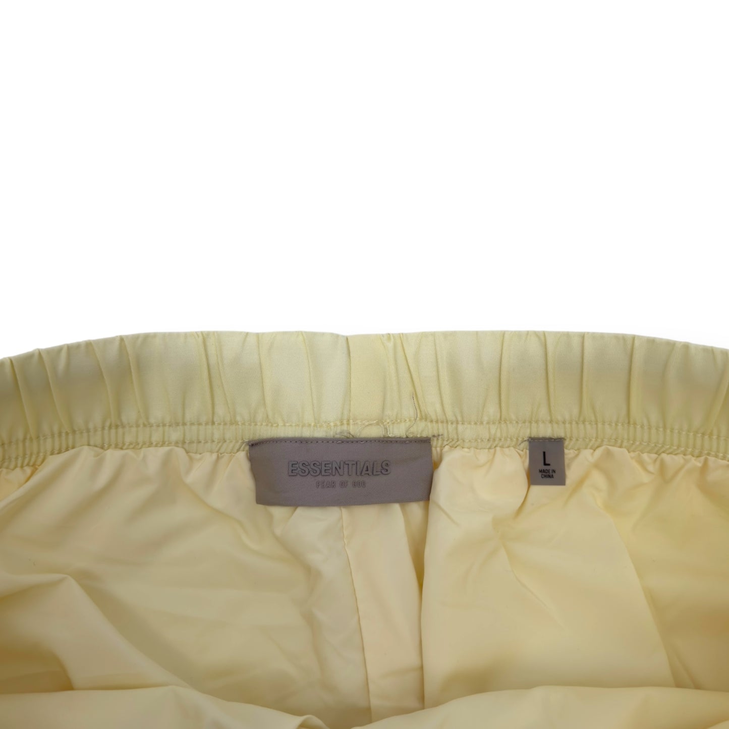 FEAR OF GOD ESSENTIALS TRACK PANTS CANARY YELLOW L