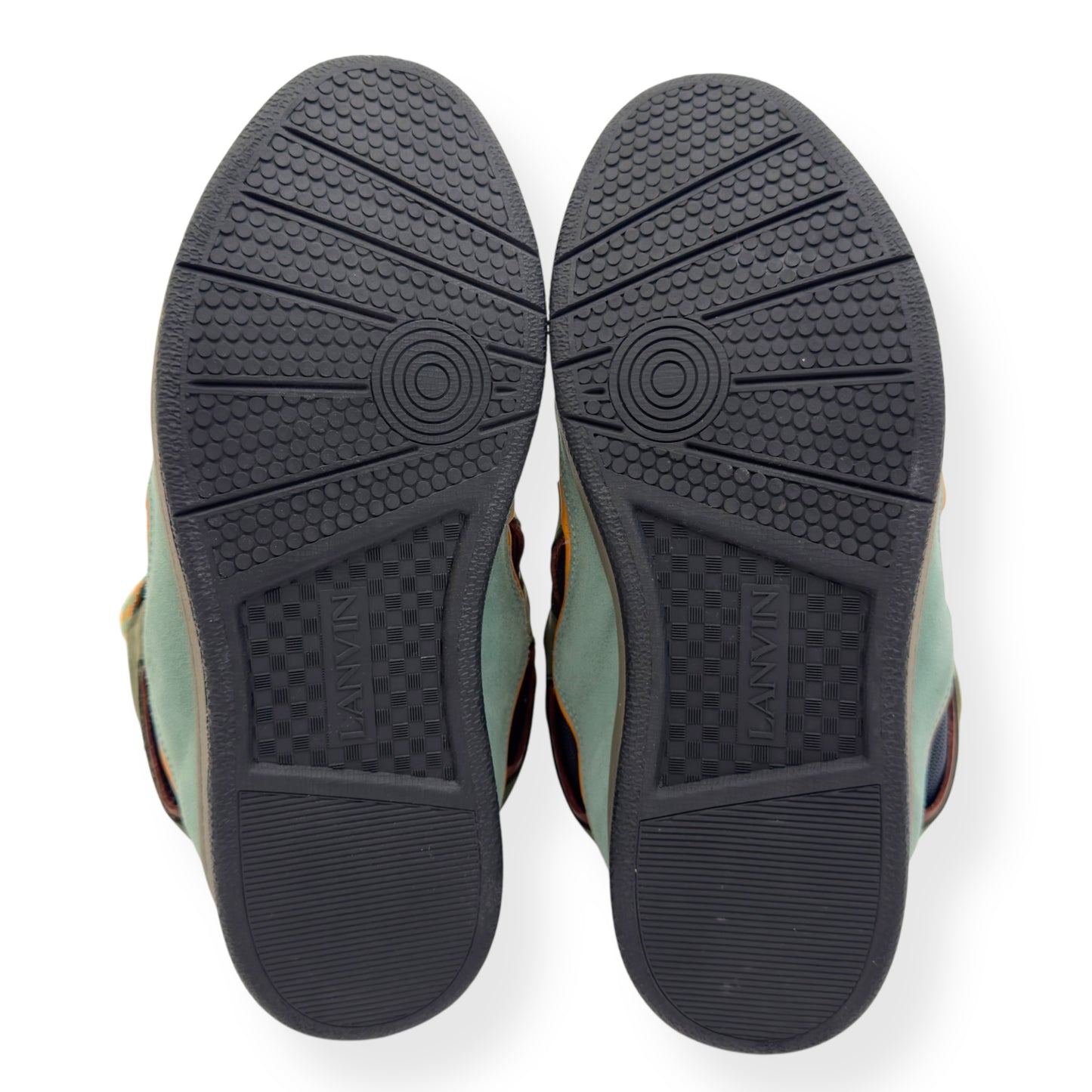 LANVIN CURB SNEAKER MOSS GREEN 42 / UK8