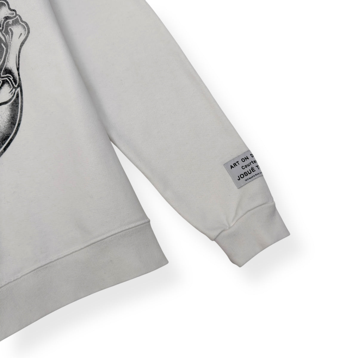 GALLERY DEPT. G BALL CREWNECK SWEATSHIRT WHITE / RED M