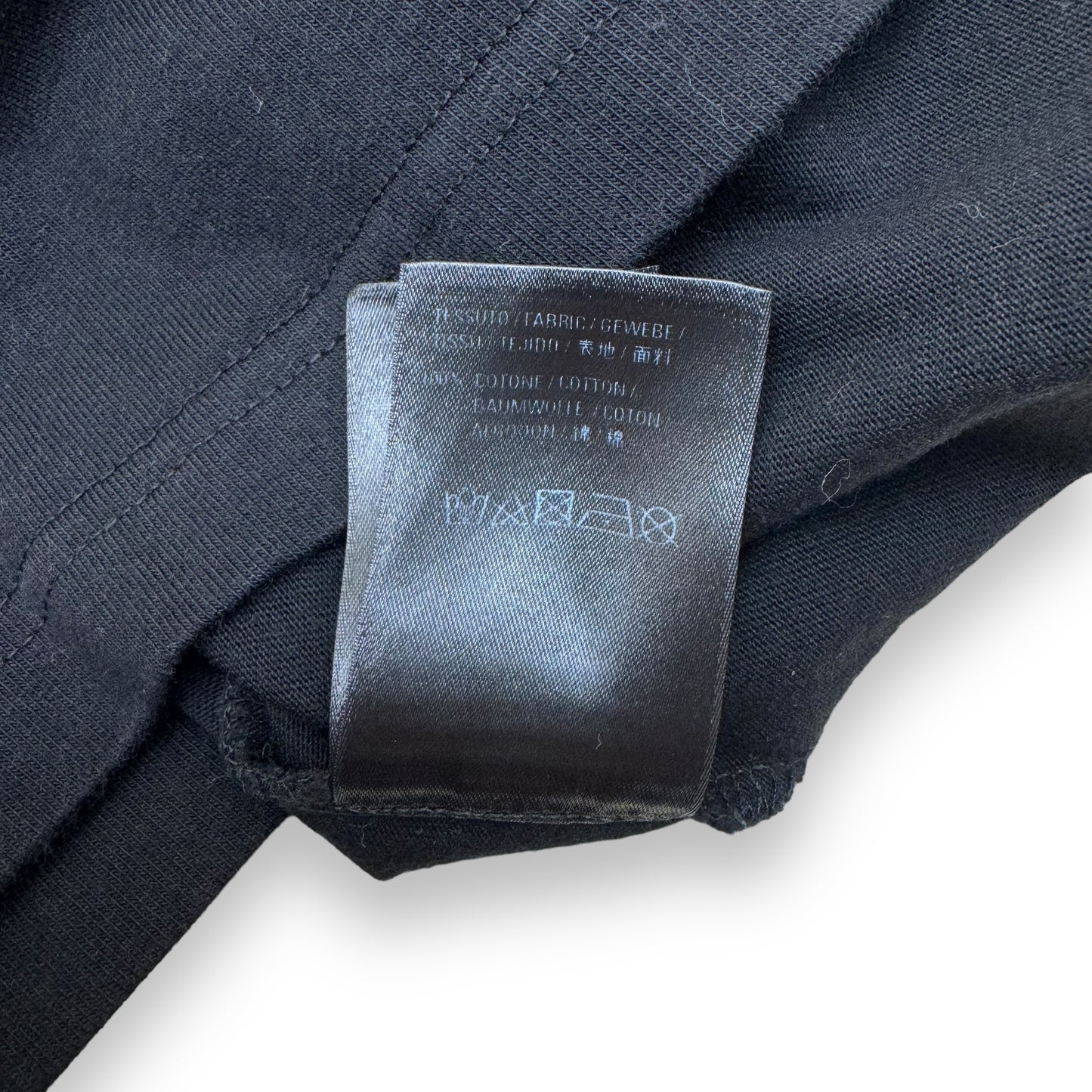 BALENCIAGA OVERSIZED CROWN LOGO T-SHIRT BLACK XS