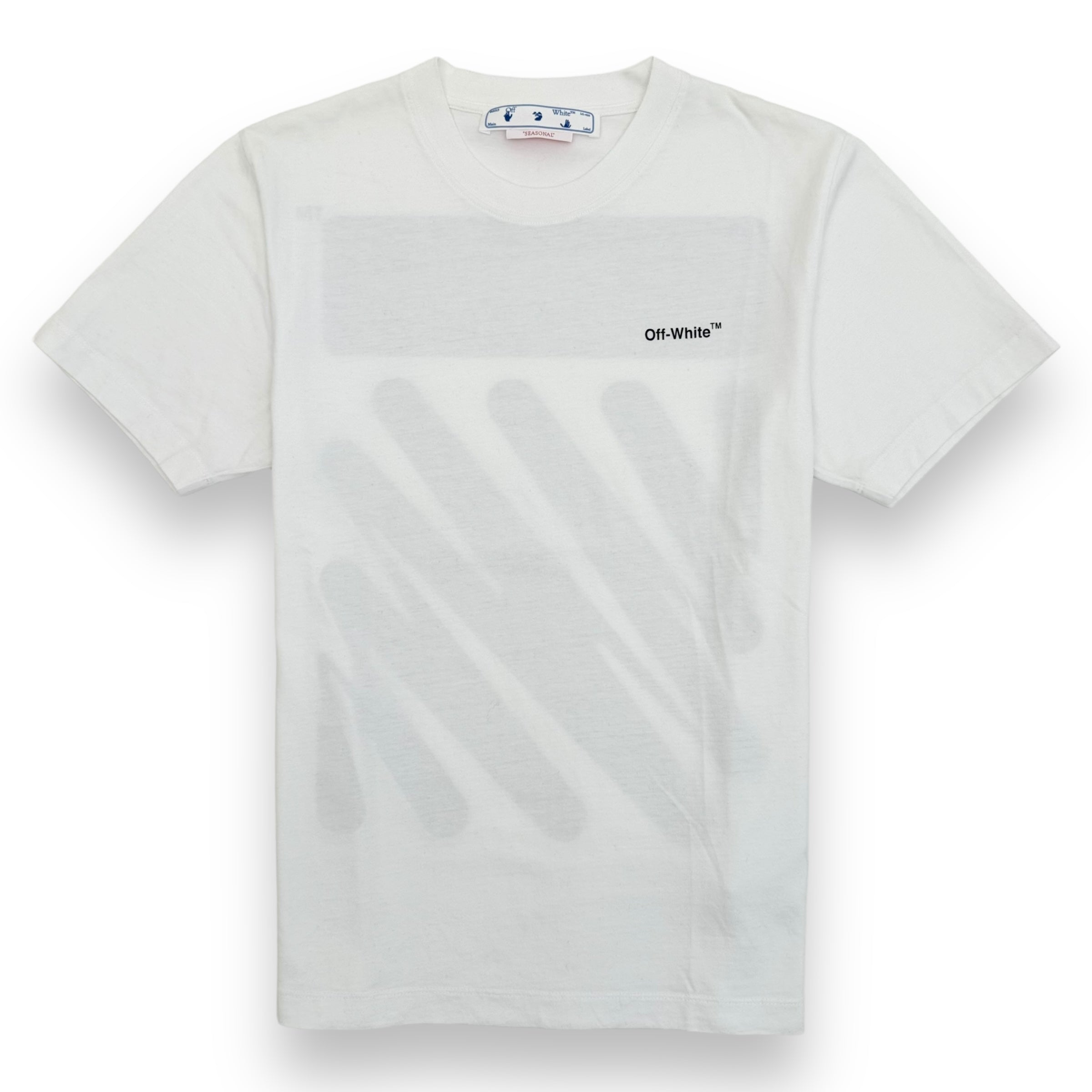 OFF-WHITE SCRIBBLE T-SHIRT WHITE / BLACK M