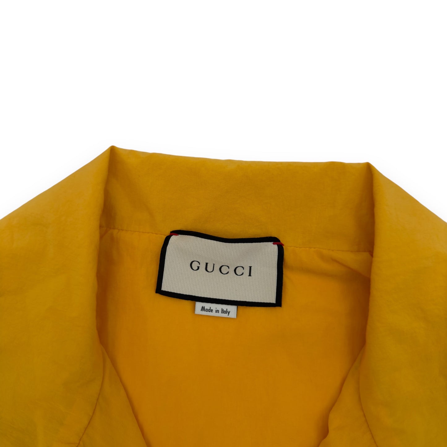 GUCCI APPLIQUÉD COLOUR-BLOCK SHELL JACKET MULTICOLOURED XL