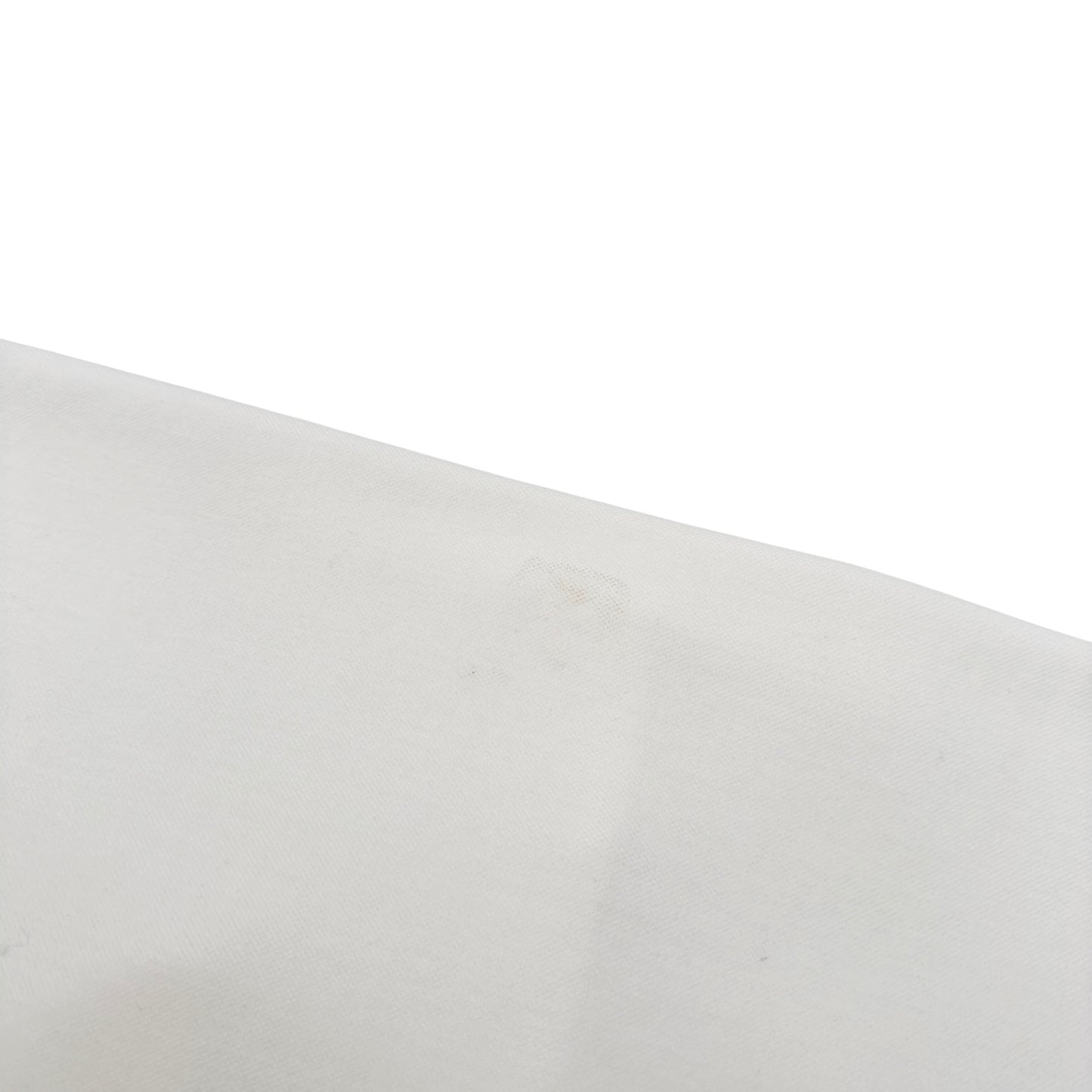 THOM SWEENEY LONG SLEEVE COTTON POLO SHIRT WHITE L