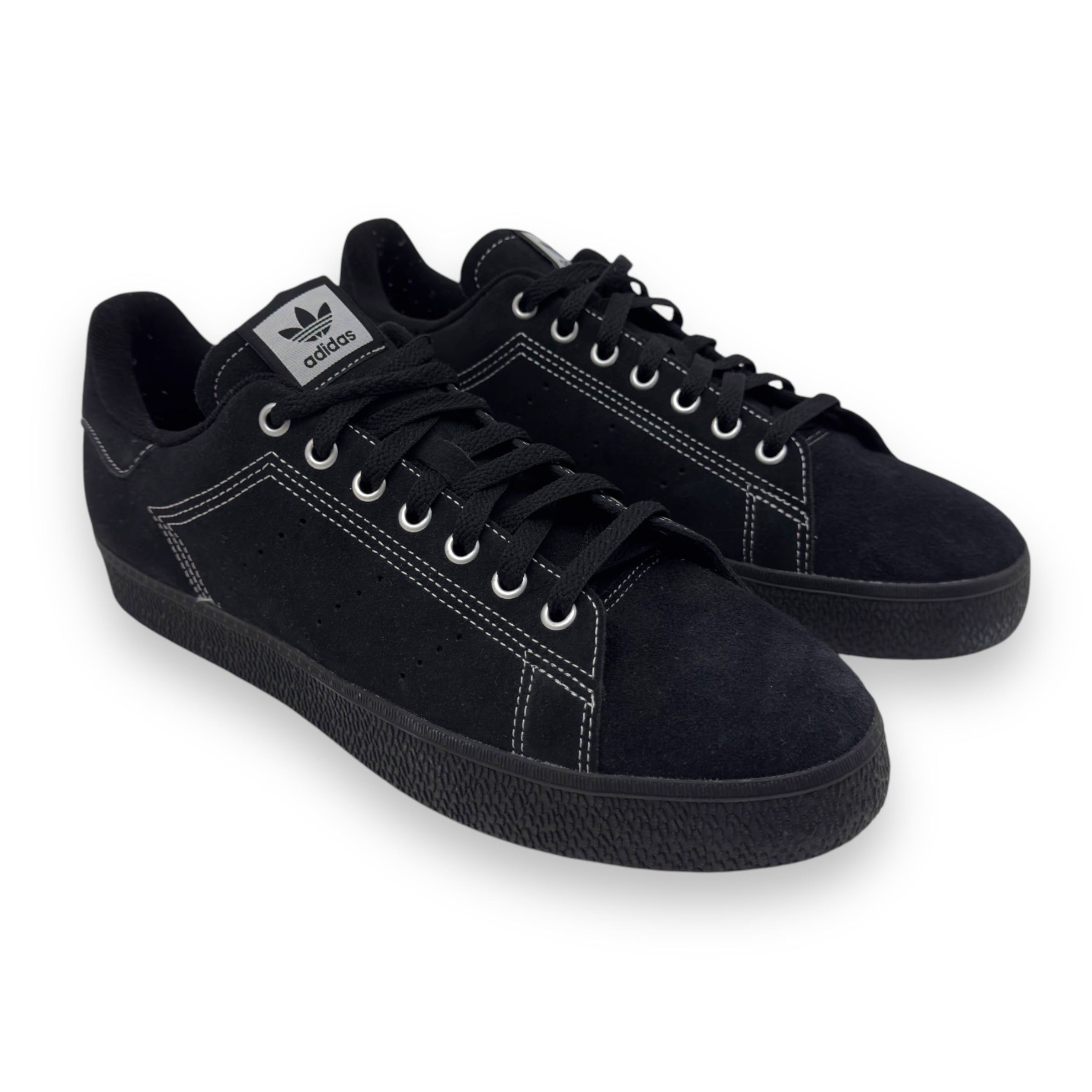 ADIDAS ORIGINALS STAN SMITH SNEAKER BLACK UK10.5