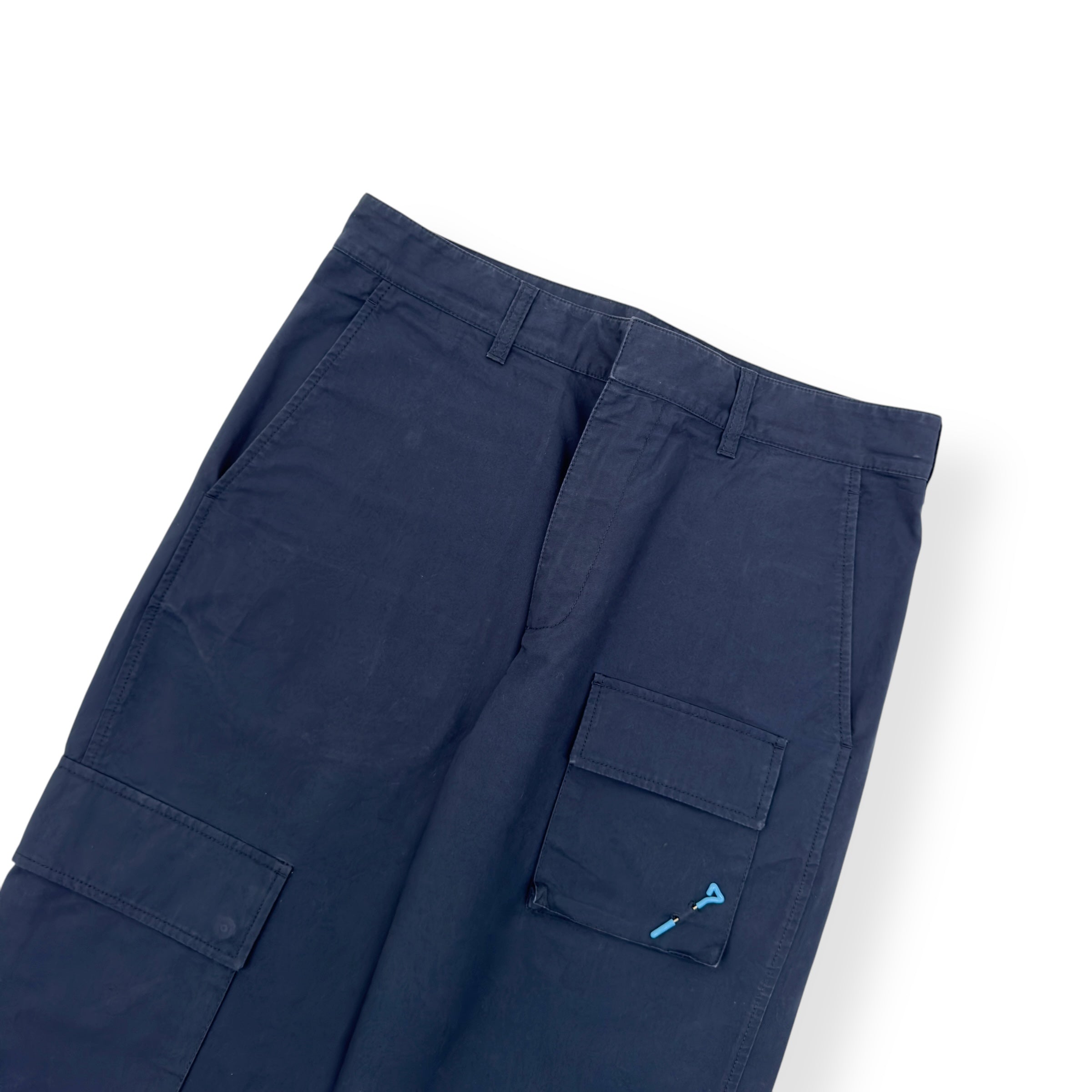 LOUIS VUITTON PIN CARGO TROUSERS NAVY M
