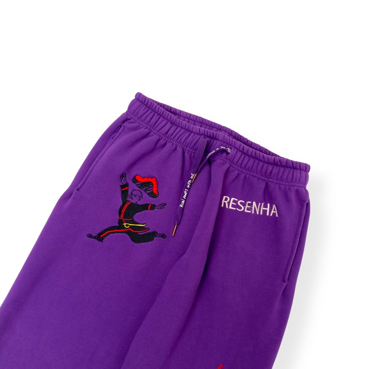KID SUPER SUPER SWEATPANTS PURPLE L