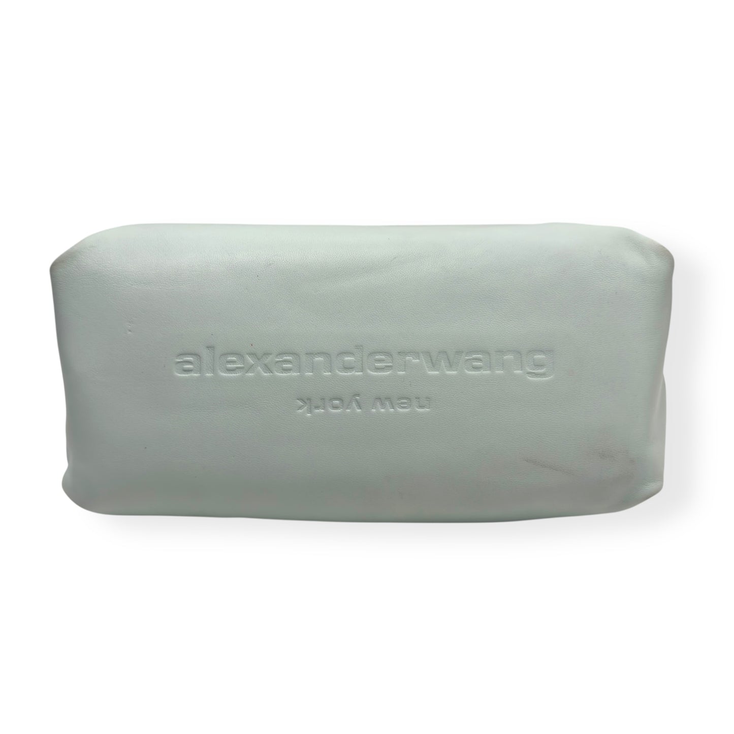 ALEXANDER WANG SCRUNCHIE TOP HANDLE BAG BLUE S