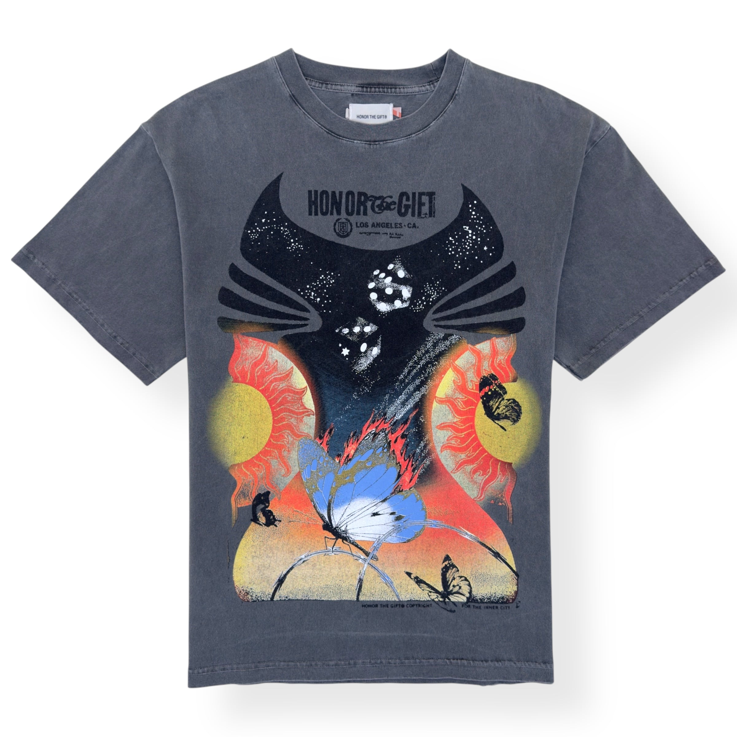 HONOR THE GIFT C-FALL HIGHER POWER T-SHIRT GREY M