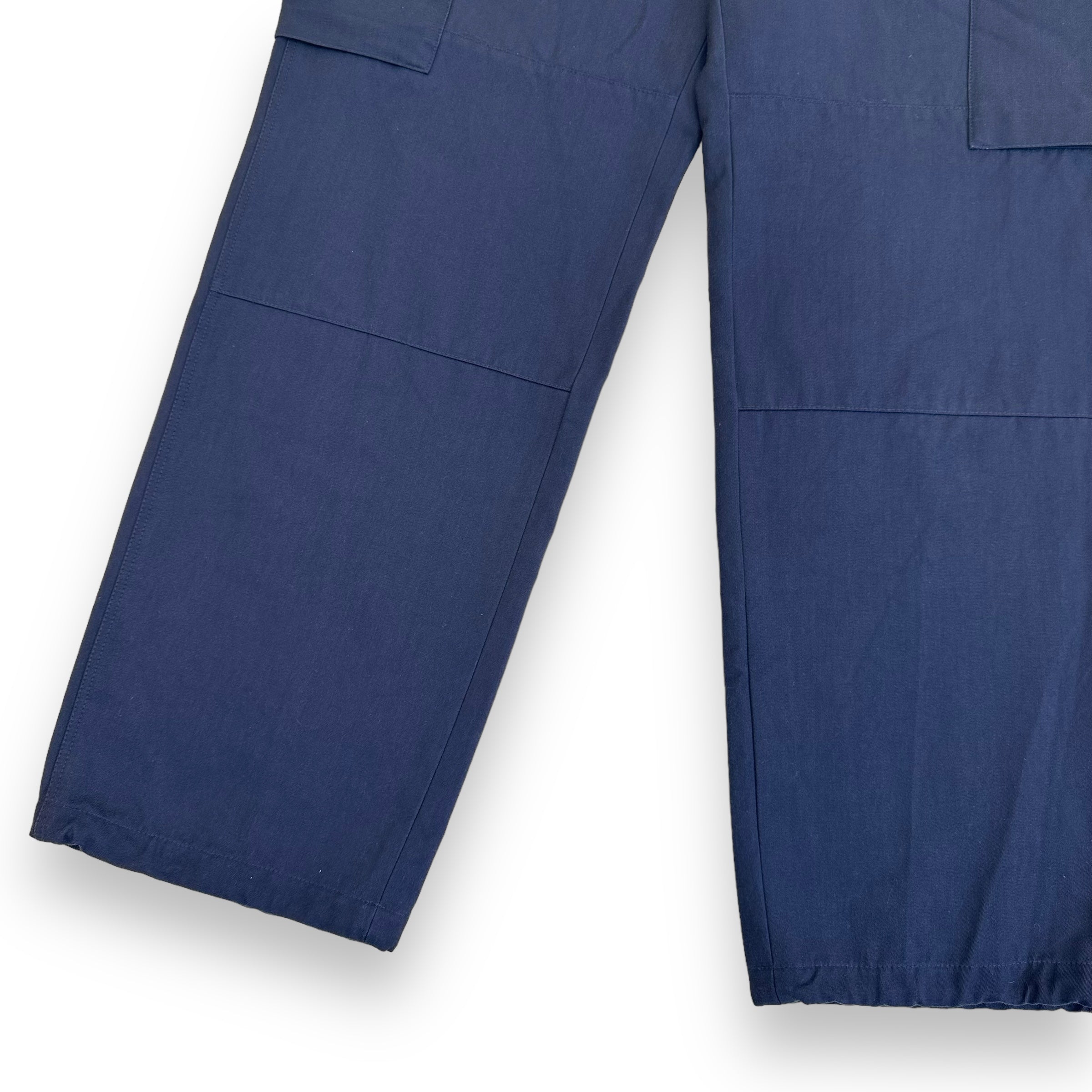 LOUIS VUITTON LVSE PANELLED CARGO PANTS NAVY L