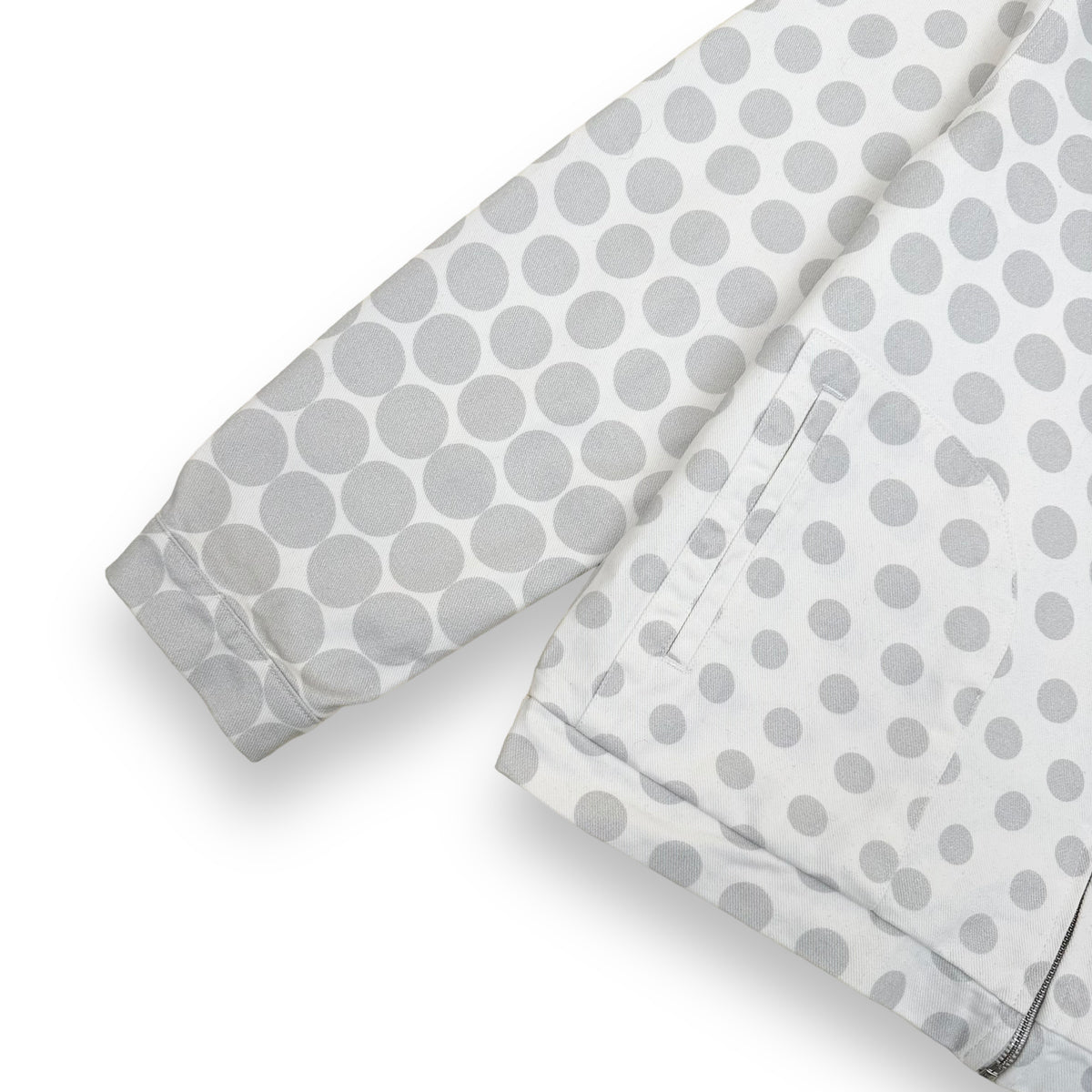 ARTE SS23 JACKSONS DOT JACKET GREY / CREAM XL