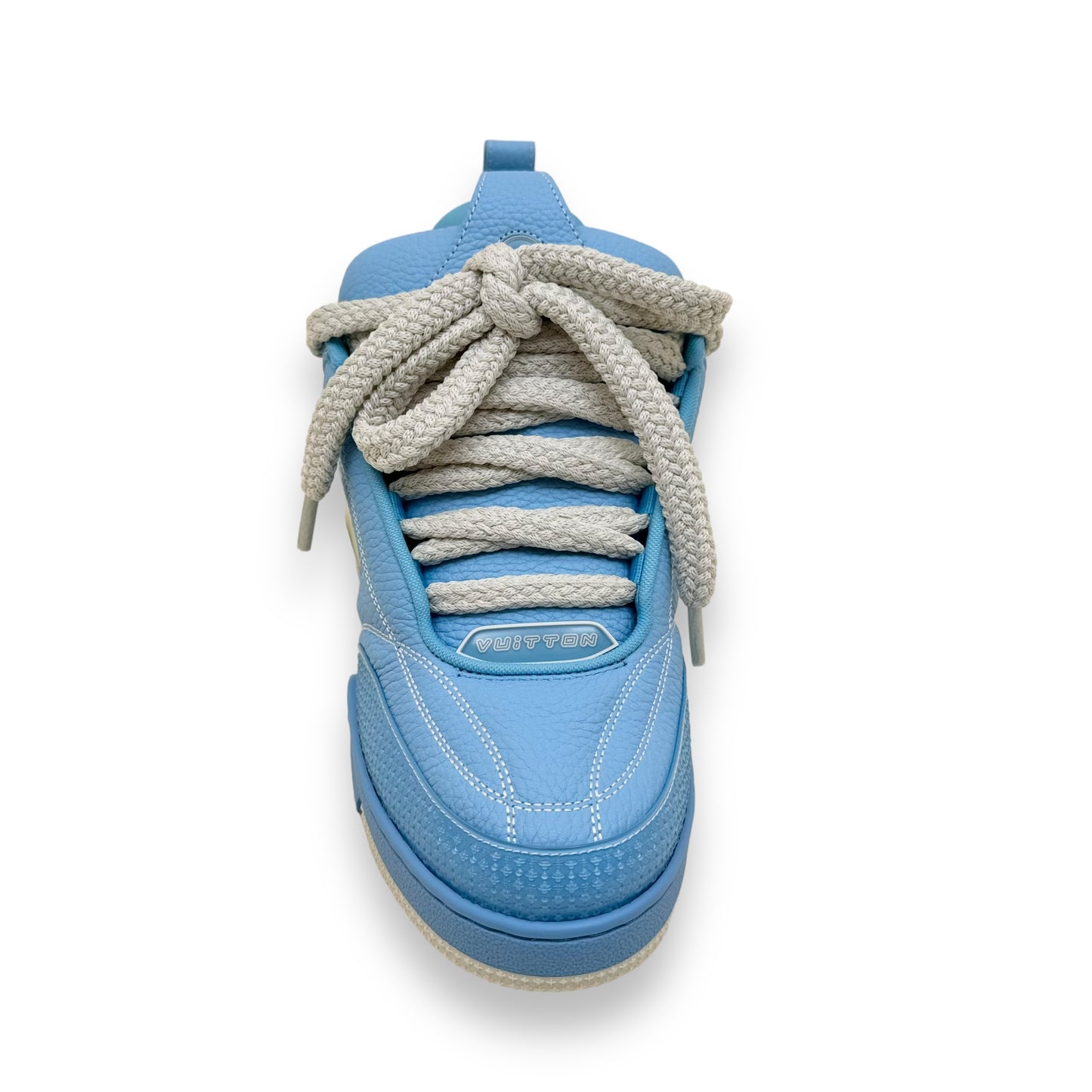 LOUIS VUITTON LV SKATE SNEAKER LUXURY BLUE UK8