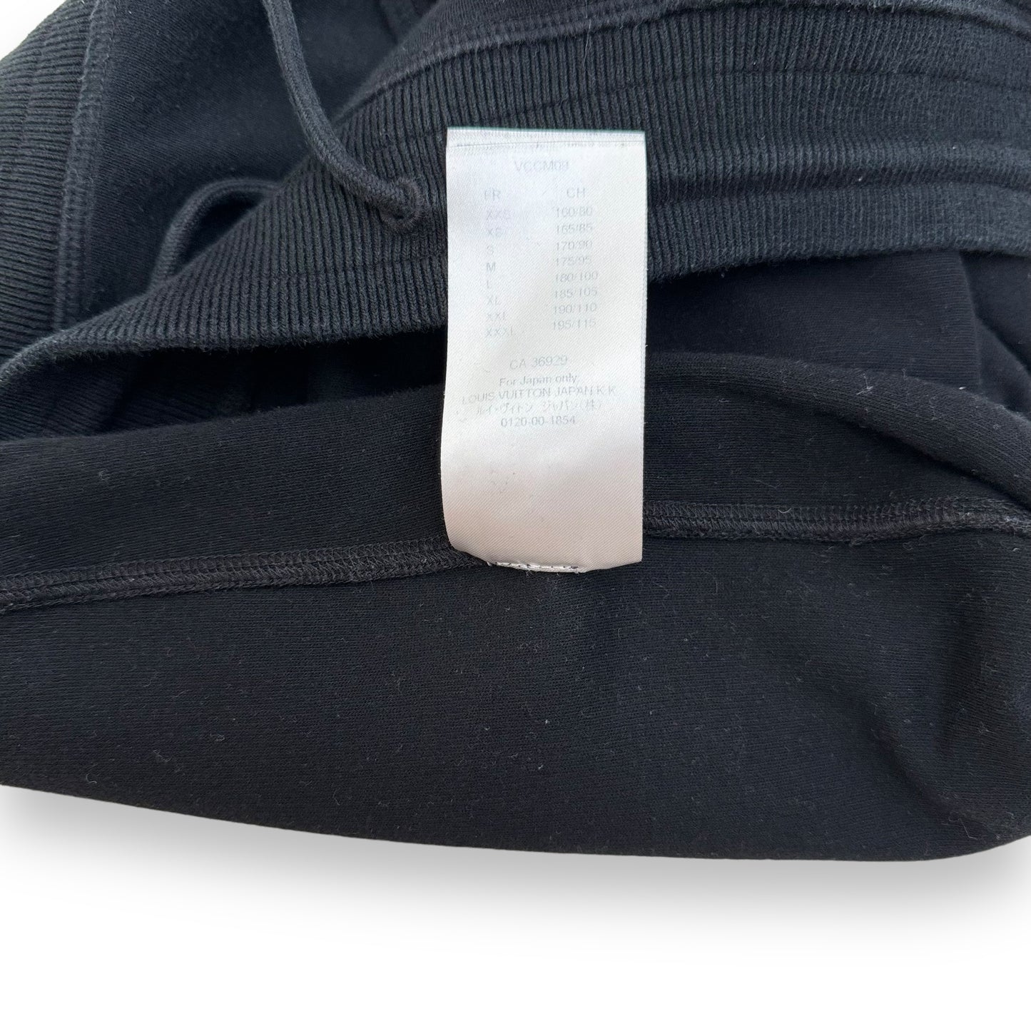 LOUIS VUITTON STAPLES EDITION SWEATPANTS BLACK XXL