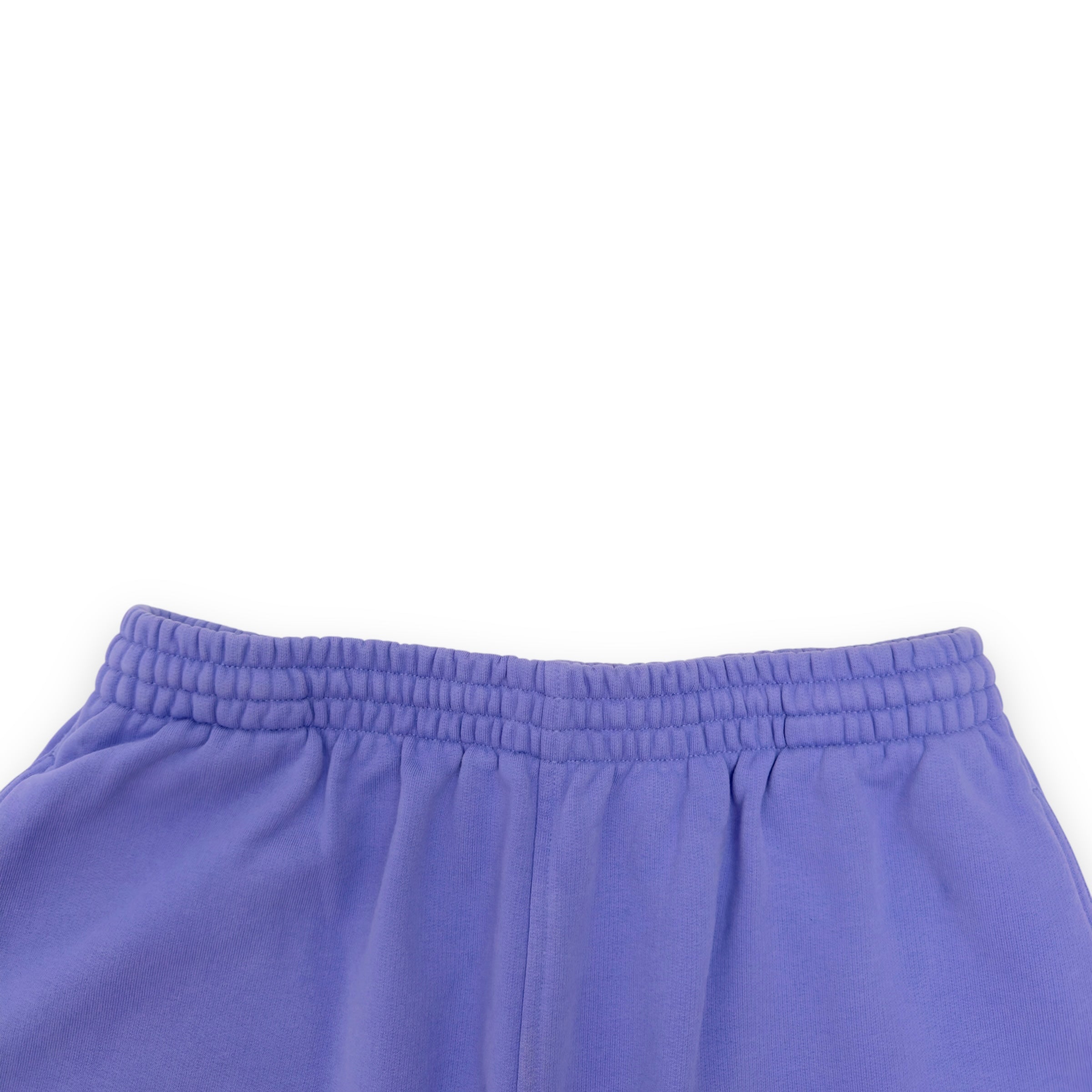 BALENCIAGA OVERSIZED LOGO-EMBROIDERED SWEATPANTS PURPLE S