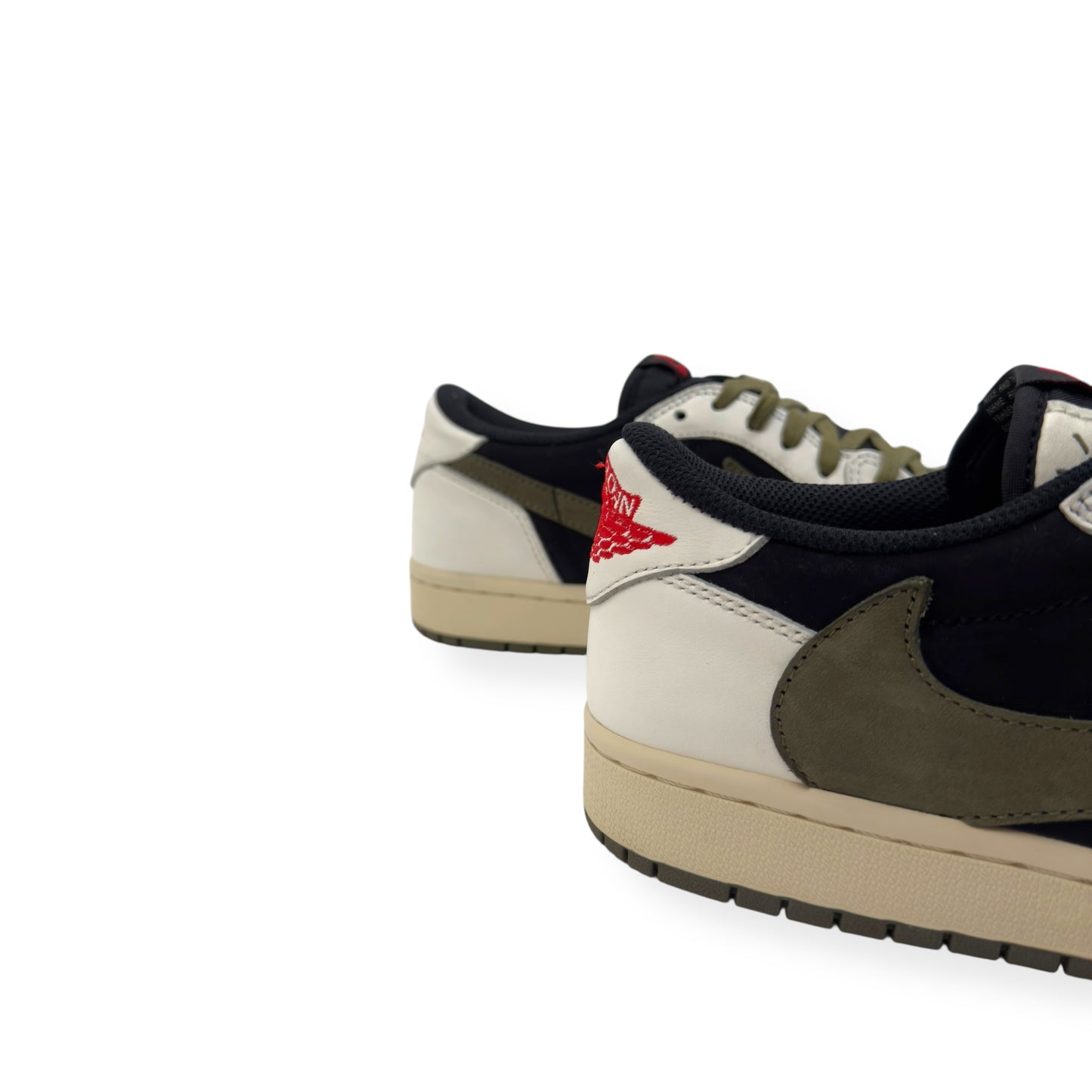 AIR JORDAN 1 LOW OG SP X TRAVIS SCOTT SNEAKER OLIVE UK8.5