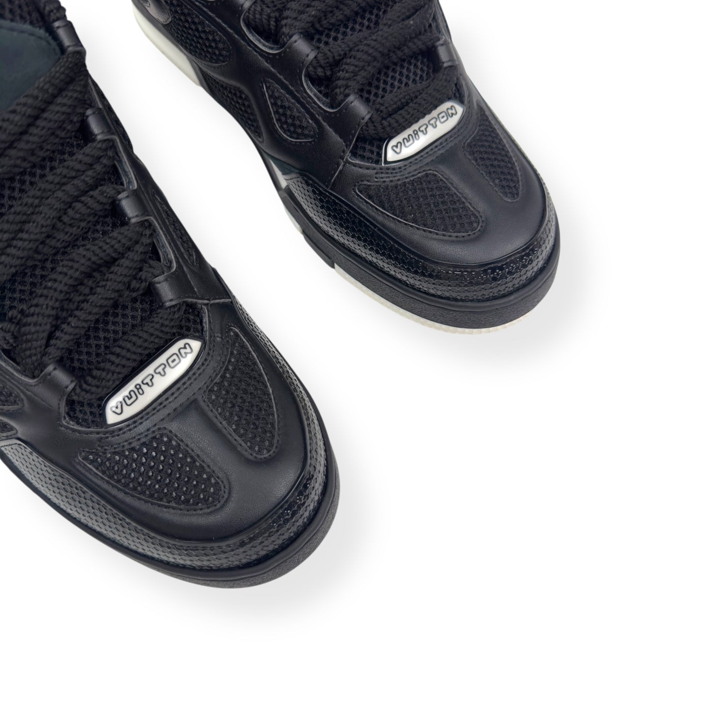 LOUIS VUITTON LV SKATE SNEAKER LUXURY BLACK UK7