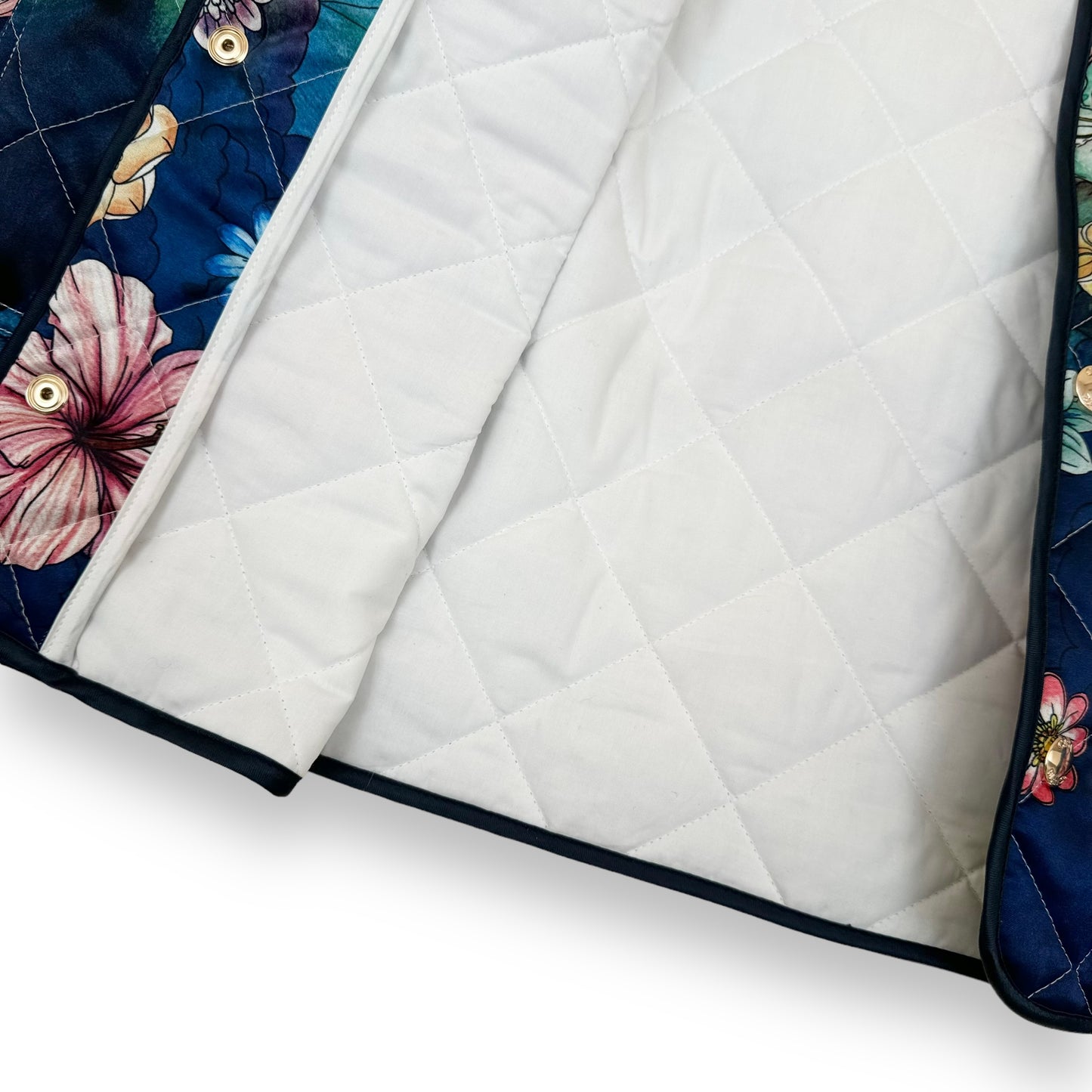 CASABLANCA PRINTED QUILTED HUNTING JACKET MULTICOLOURED XXXL