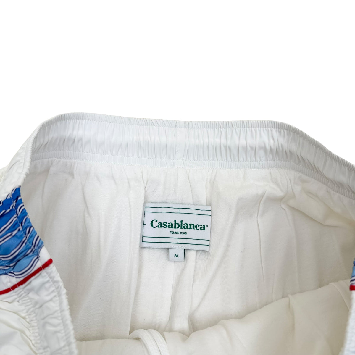 CASABLANCA SWIM SHORTS WHITE S