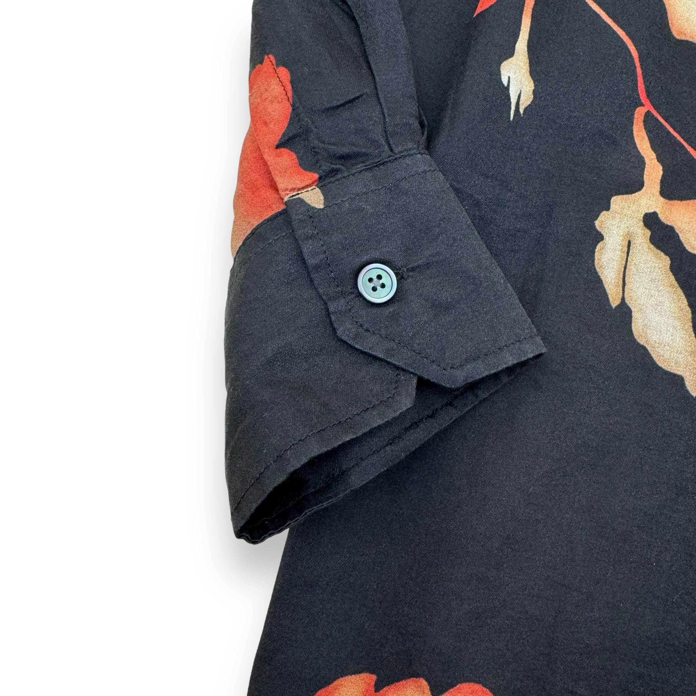 OUR LEGACY NOCTURNAL FLOWER PRINT SHIRT XXL